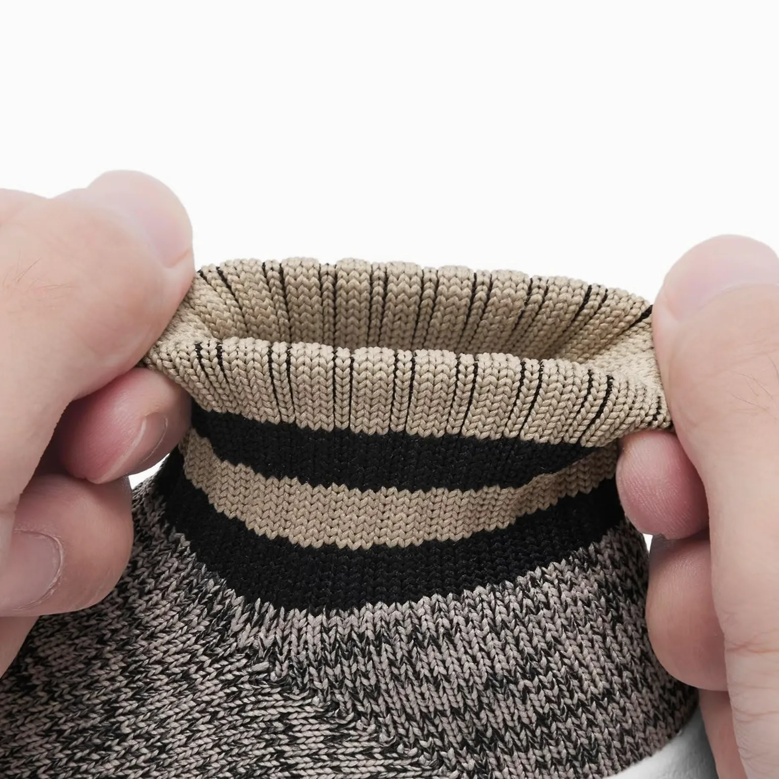 Eashi Zapatos antideslizantes para niños y niñas, transpirables, cálidos, elásticos, con suela viscoelástica, para proteger los dedos de los pies, tenis para exteriores