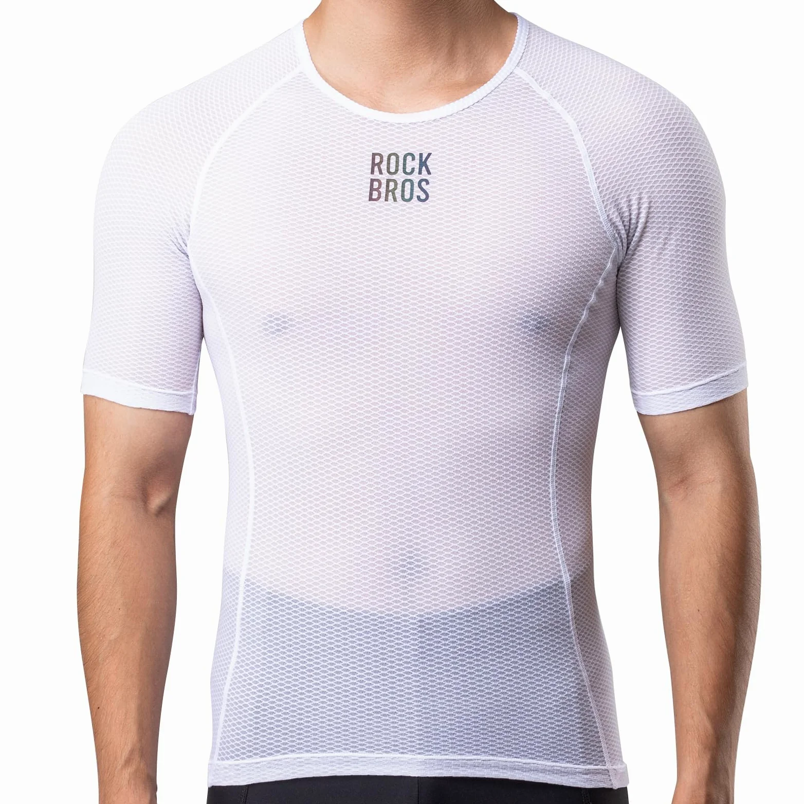 ROCKBROS Camiseta Interior Ciclismo para Hombre Ultraligero, Ropa Interior Deportiva sin Mangas de Verano Transpirable Secado Rápido para Bicicleta Running, M-XXL