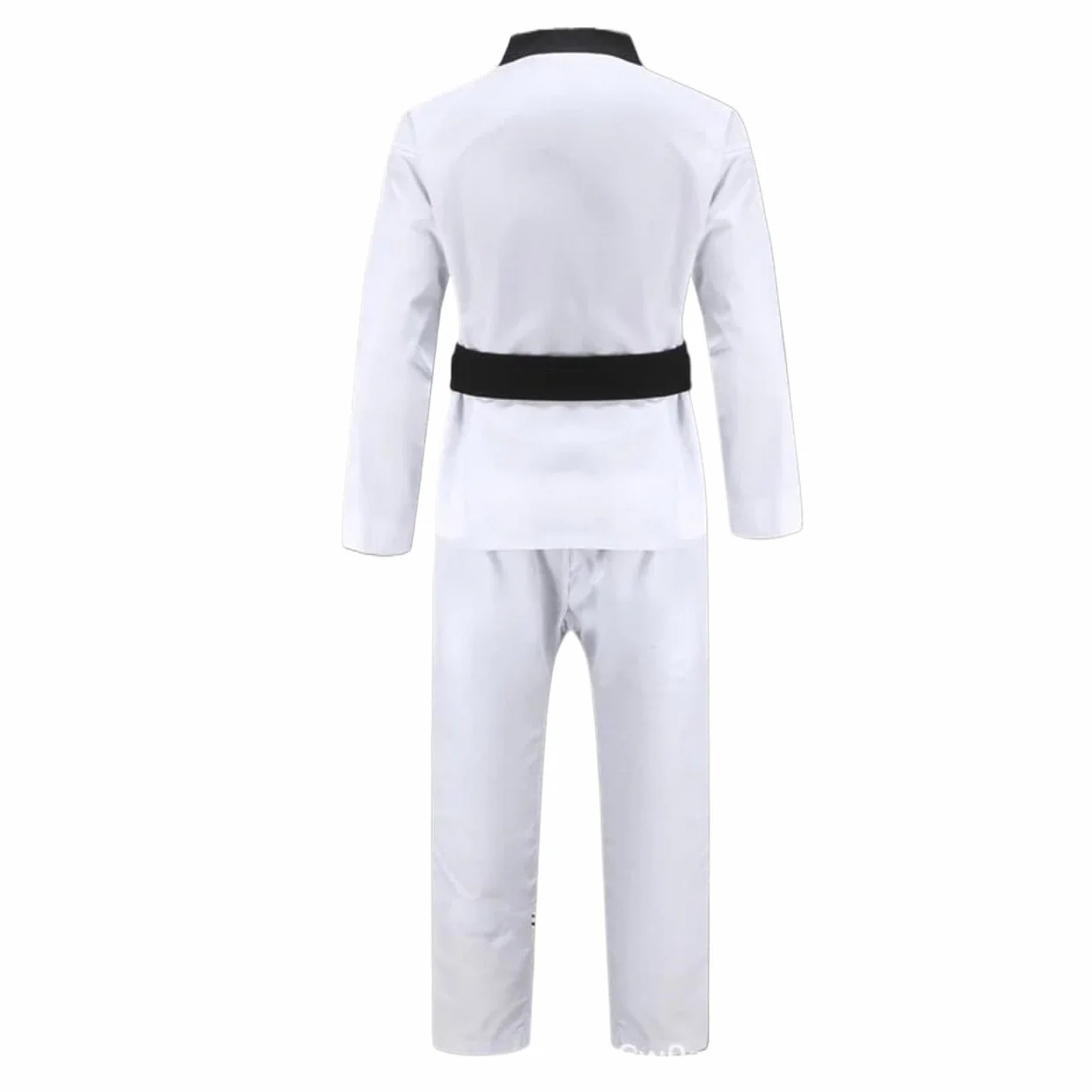 Trajes de Judo Dobok Uniforme Blanco Taekwondo Karate Gi Manga Larga Unisex Adultos