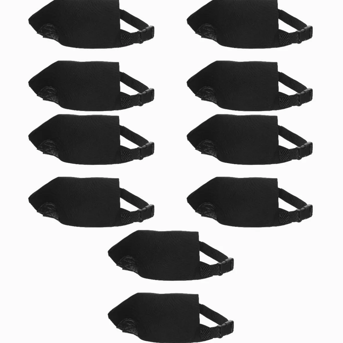 5pares Cubiertas De Calzado Impermeables y Anticongelantes para Esquí Polainas Resistentes Al Viento y Duraderas Protector De Zapatos para Actividades Al Aire
