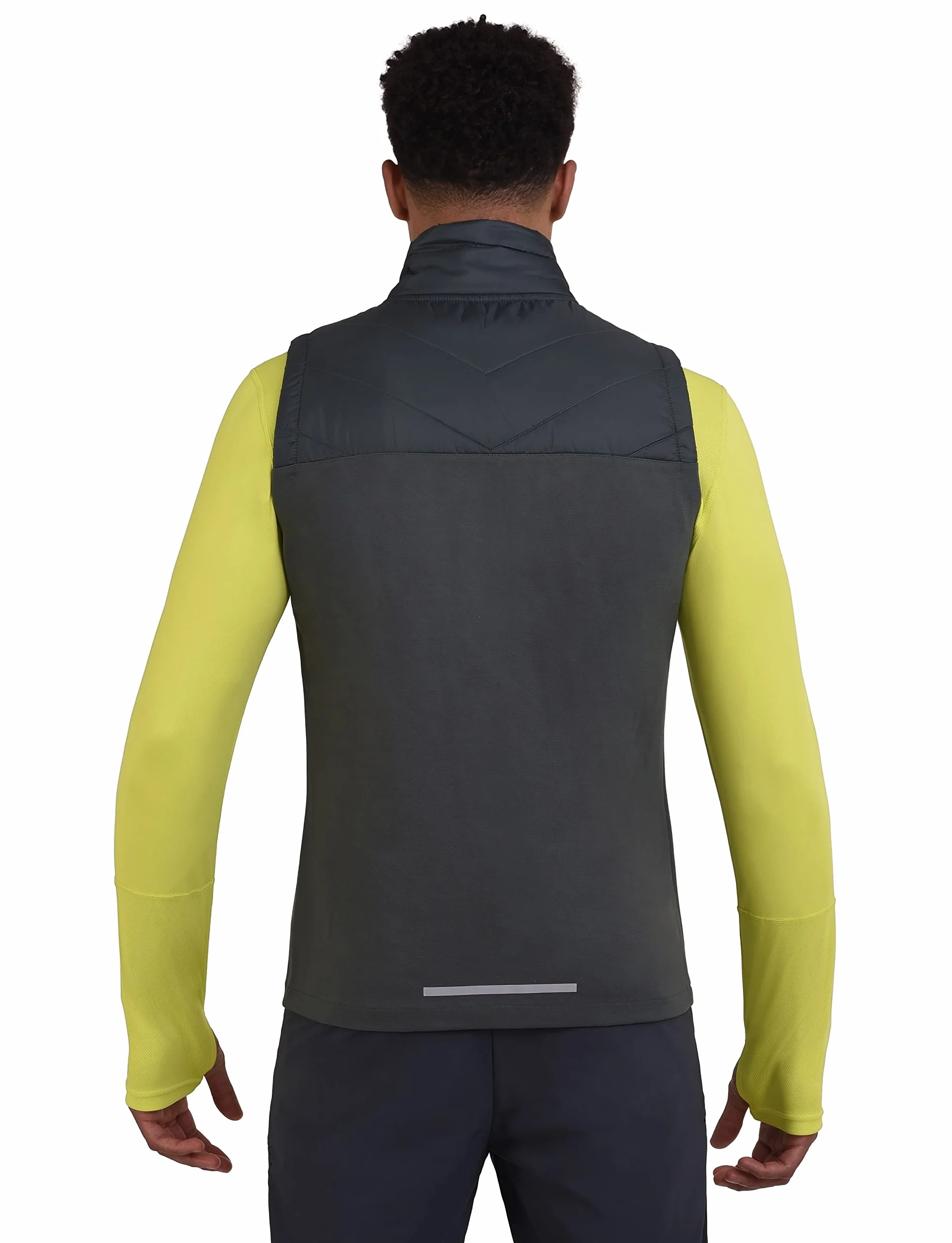 TCA Chaleco Excel Runner Acolchado y ligero para Caminata y Térmico Senderismo con Bolsillos con Cremallera para Hombre y Niño