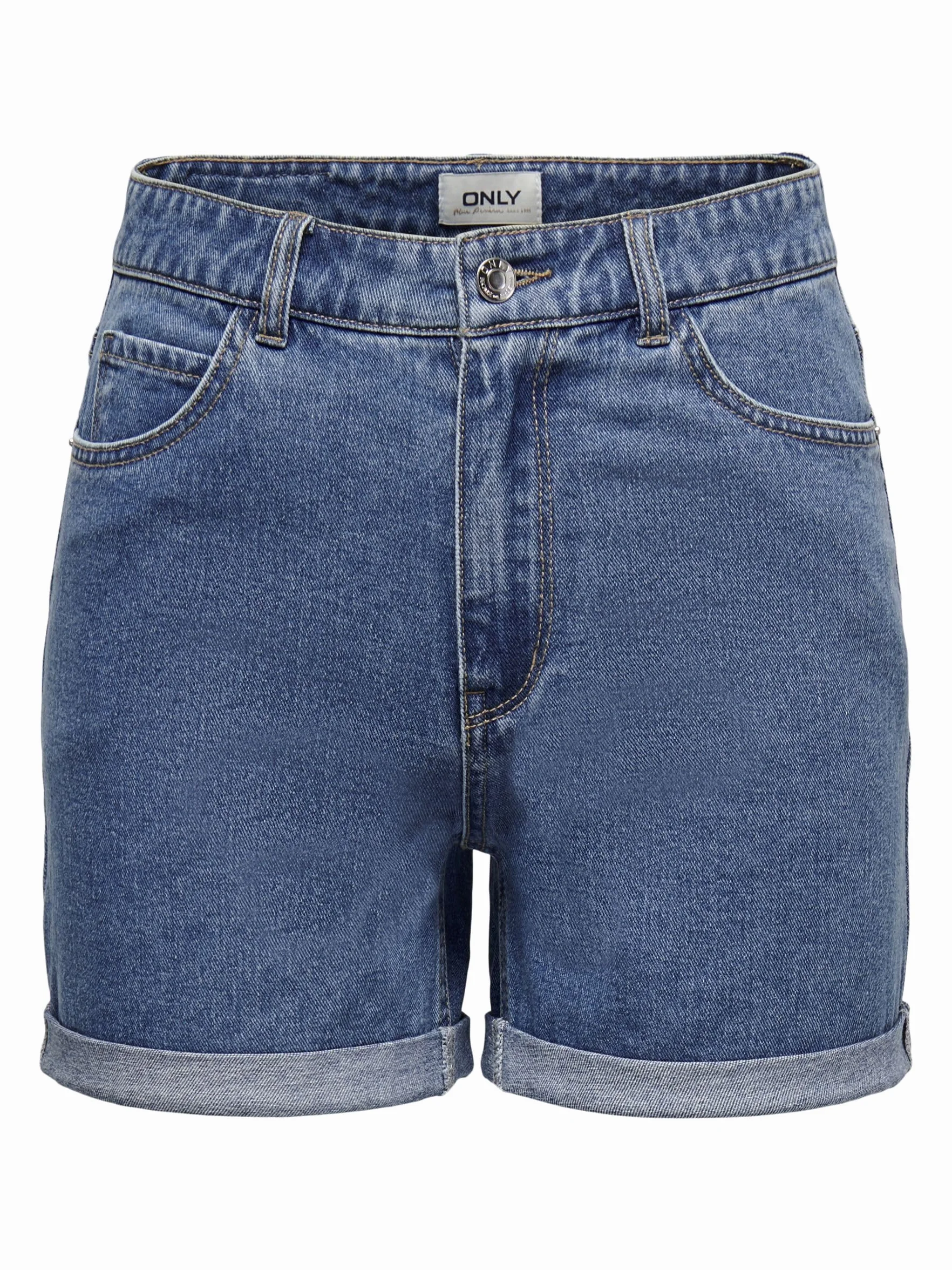 ONLY Denim Shorts High Waist Regular Fit