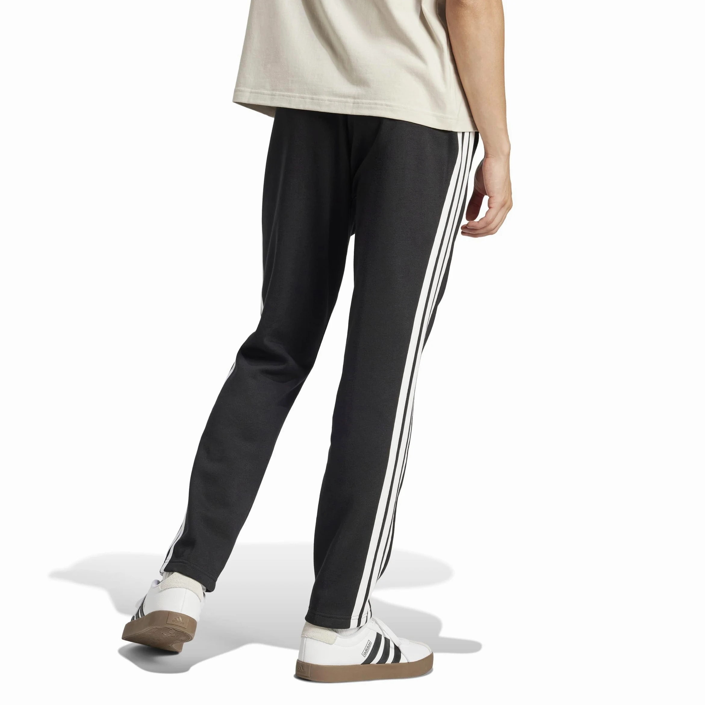 adidas Essentials 3-Stripes Fleece Open Hem Pants - Pantalones Hombre