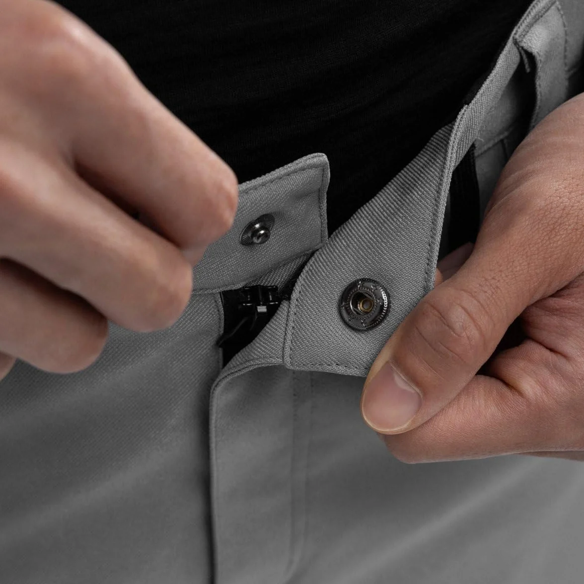 SIROKO Pantalón de Nieve Hardshell Esquí P2 Gris