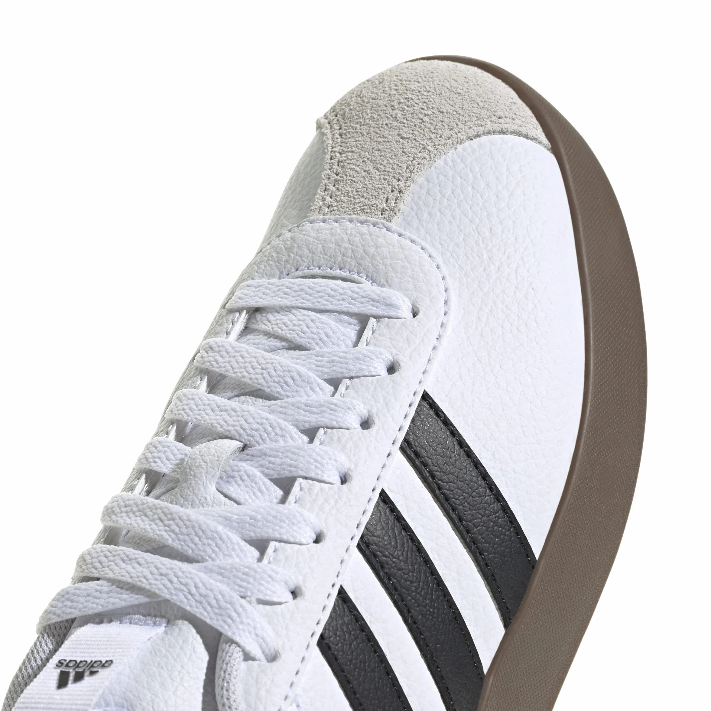 adidas Mujer Vl Court 3.0 Shoes, Cloud White/Core Black/Grey One, 38 2/3 EU