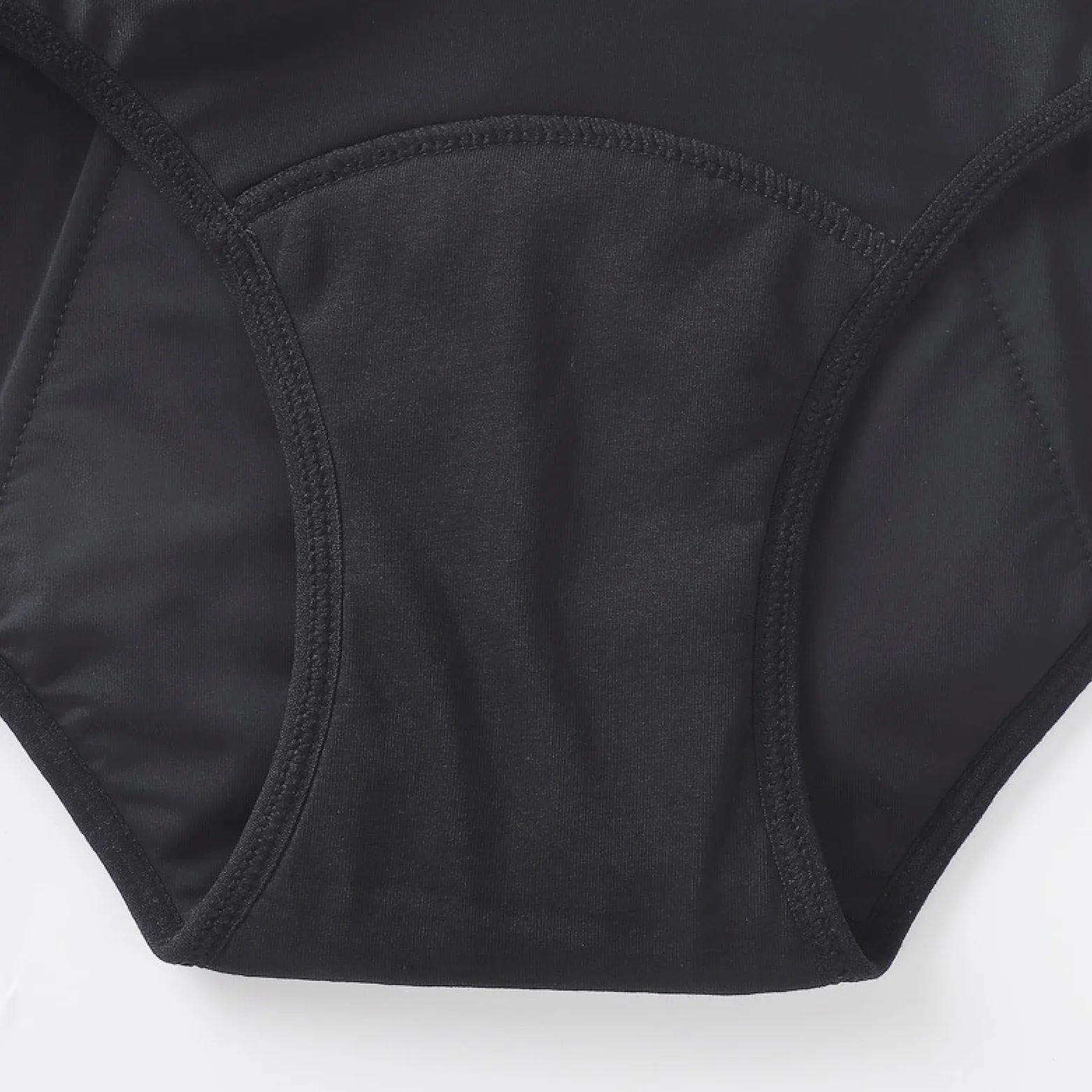 Bragas Mujer Pantalones fisiológicos de Talla Grande de Cuatro Capas para Mujer Ropa Interior a Prueba de Fugas Pantalones Sanitarios Pantalones menstruales 2/4 Uds