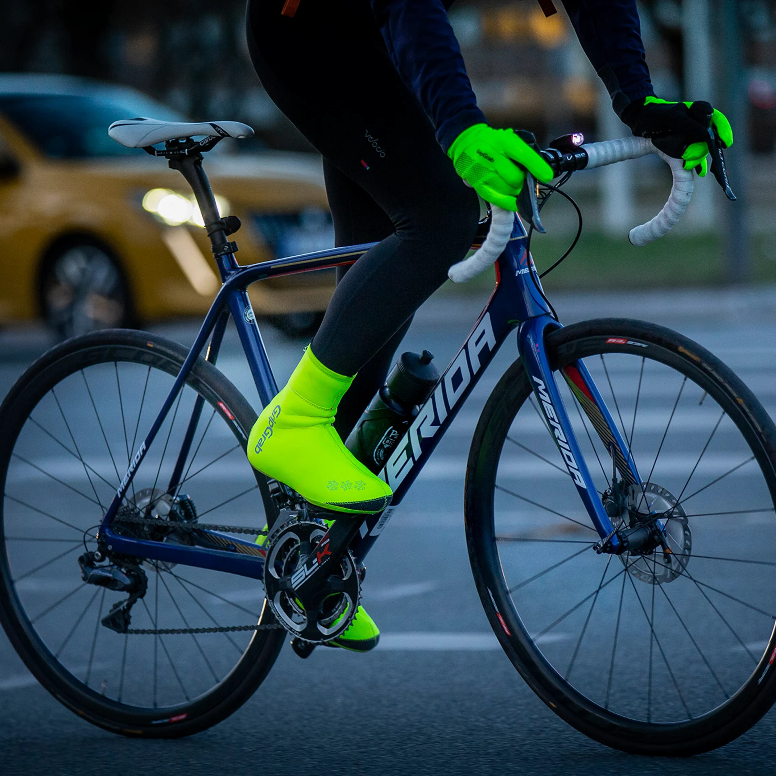 GripGrab Cubrezapatillas Ciclismo Arctic X Invierno Térmicos Carretera Cortavientos Neopreno Impermeable con Forro Cubrebotas, Adultos Unisex,