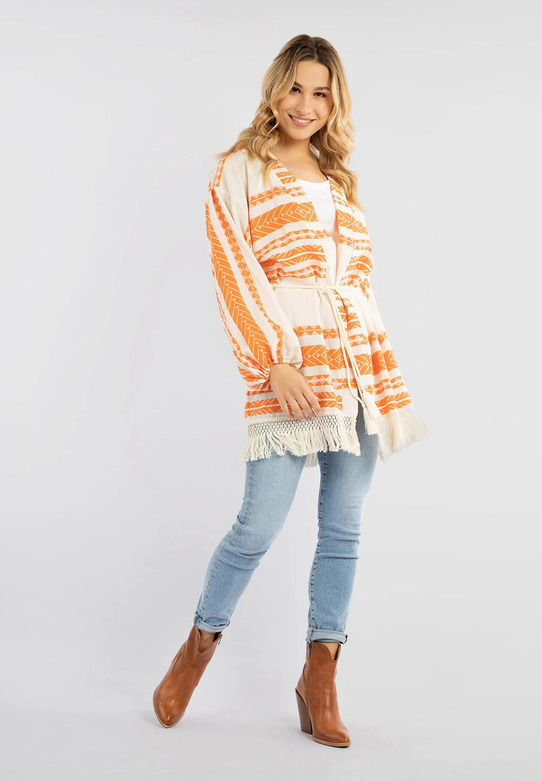 IZIA Kimono para Mujer