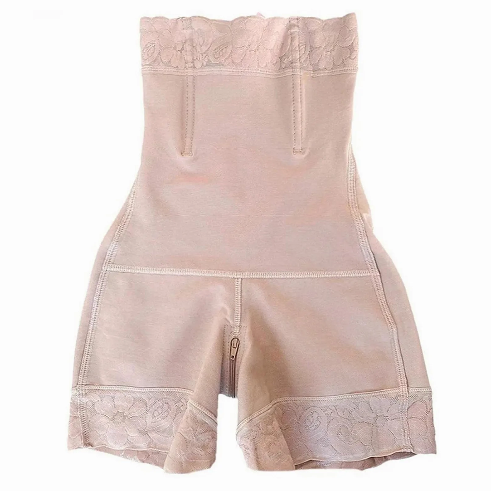 Braguitas Moldeadoras para Mujer Adelgazar Levantador de glúteos Control Panty Ropa Interior Pantalones Cortos Moldeador de Cuerpo Shapewear(Beige,L)
