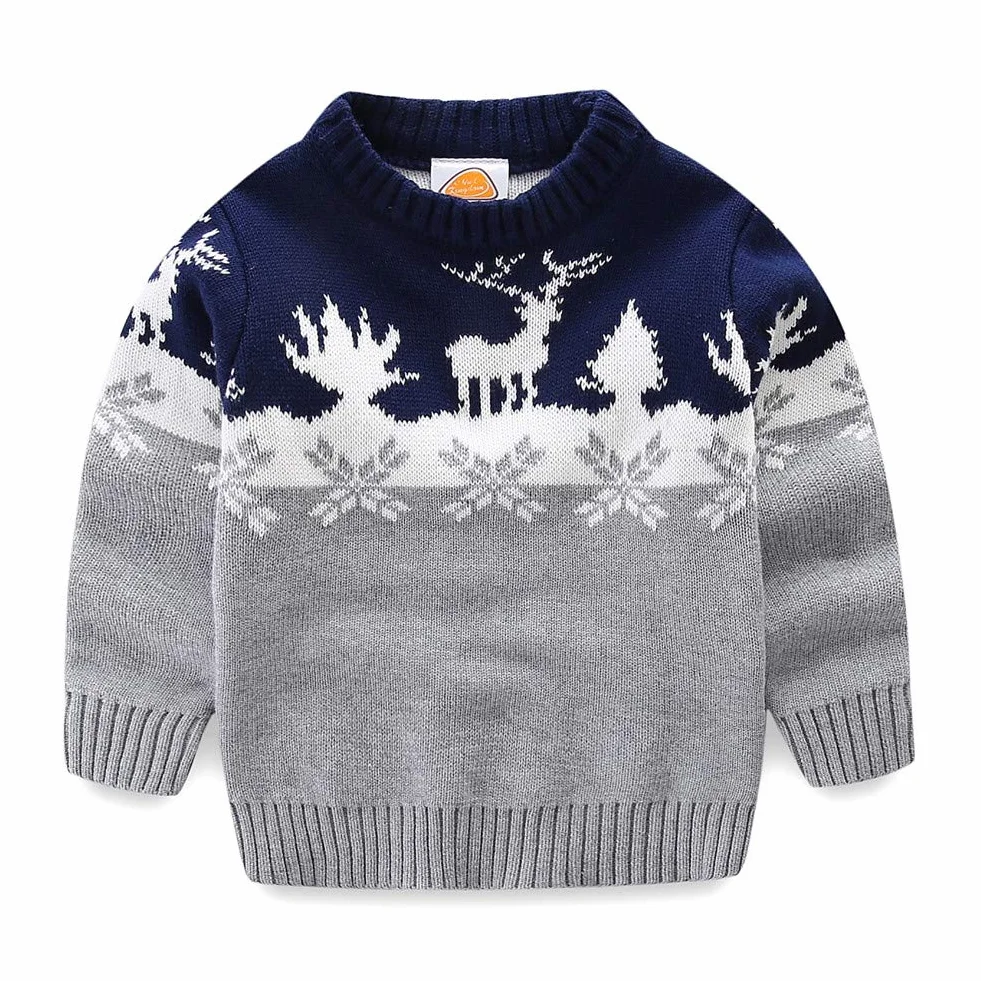 Mud Kingdom Niños Suéteres de Navidad Ropa de Renos de Navidad