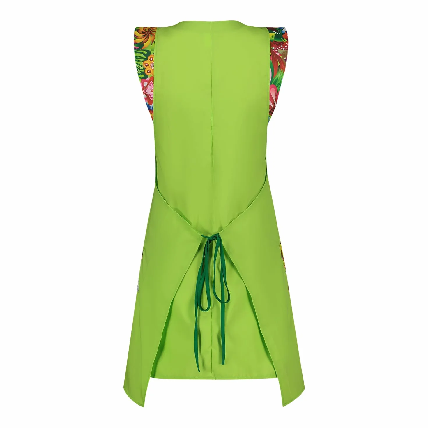 Siry Work Cubrevestido de mujer con cuello en V, 2 bolsillos, art. Mariposa 35% algodón 65% poliéster Made in Italy, ideal para esteticistas, peluquerías, camareras, panaderías, limpieza de mujeres
