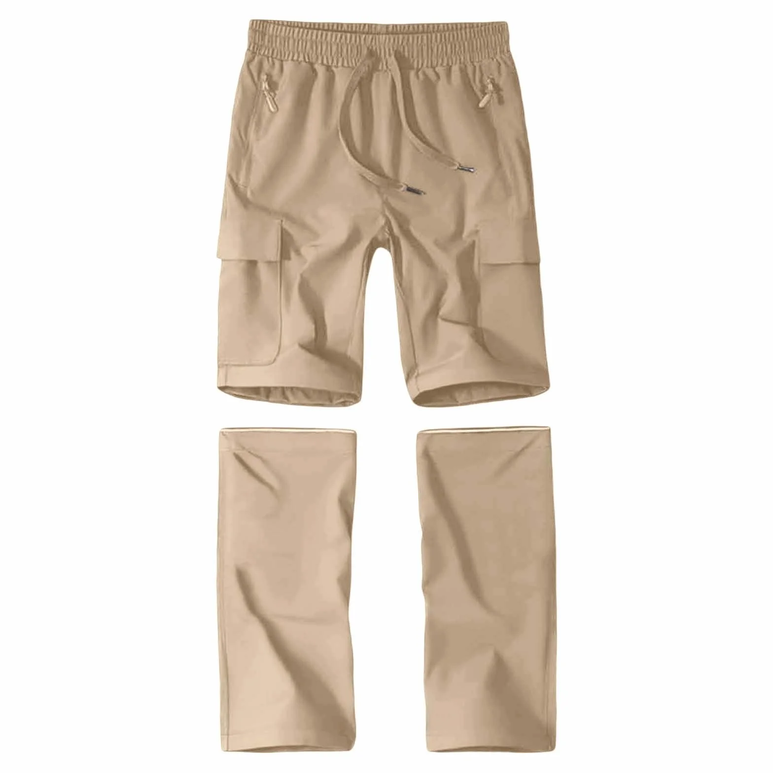Generisch Pantalones convertibles de exterior para niños con piernas desmontables, ideales para senderismo, camping y aventuras en todas las condiciones climáticas