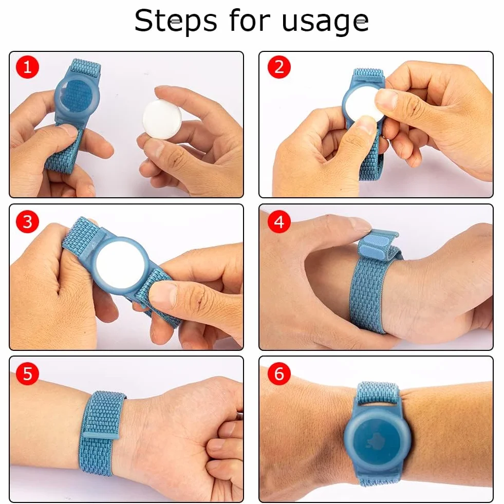 Pulsera Niño,Pulsera Cinturón de Seguridad Cadena de Muñeca Antipérdida Pulseras Nailon Pulseras Identificativa para Niños Pequeños