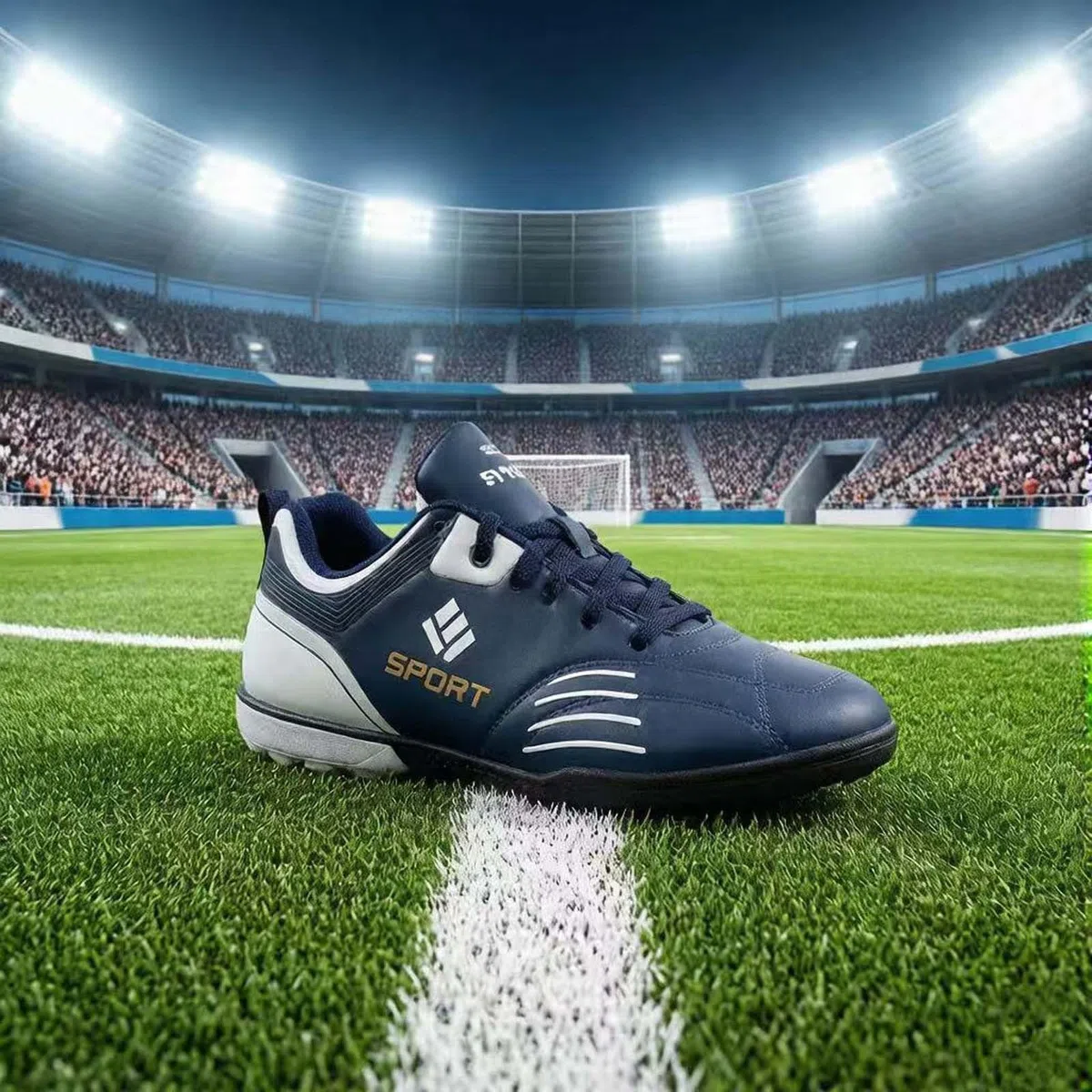 Tenis deportivos para hombre con parte superior de agua, casuales y cómodos para usar, Blue, 38 2/3 EU