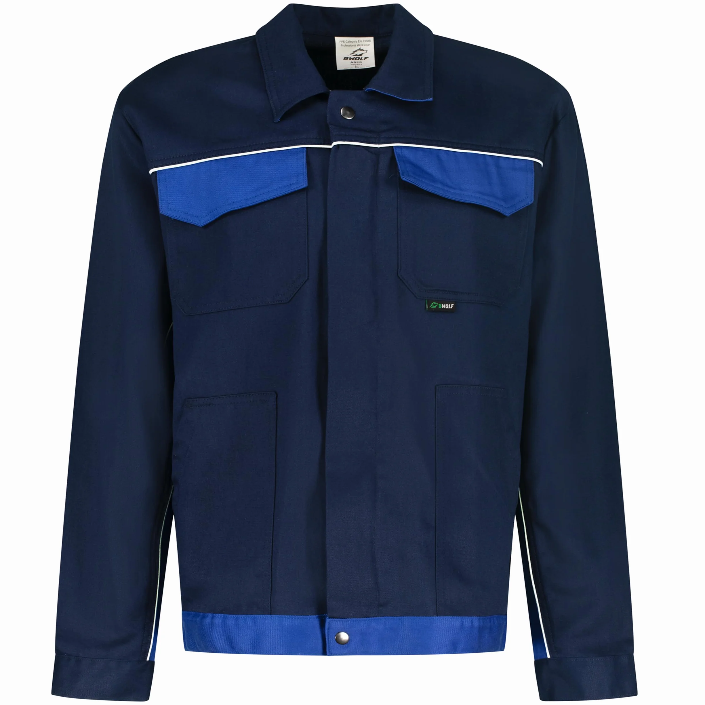 BWOLF ARES 100% Algodón Chaqueta de trabajo hombre - Chaquetas de Trabajo de Algodón para Hombre