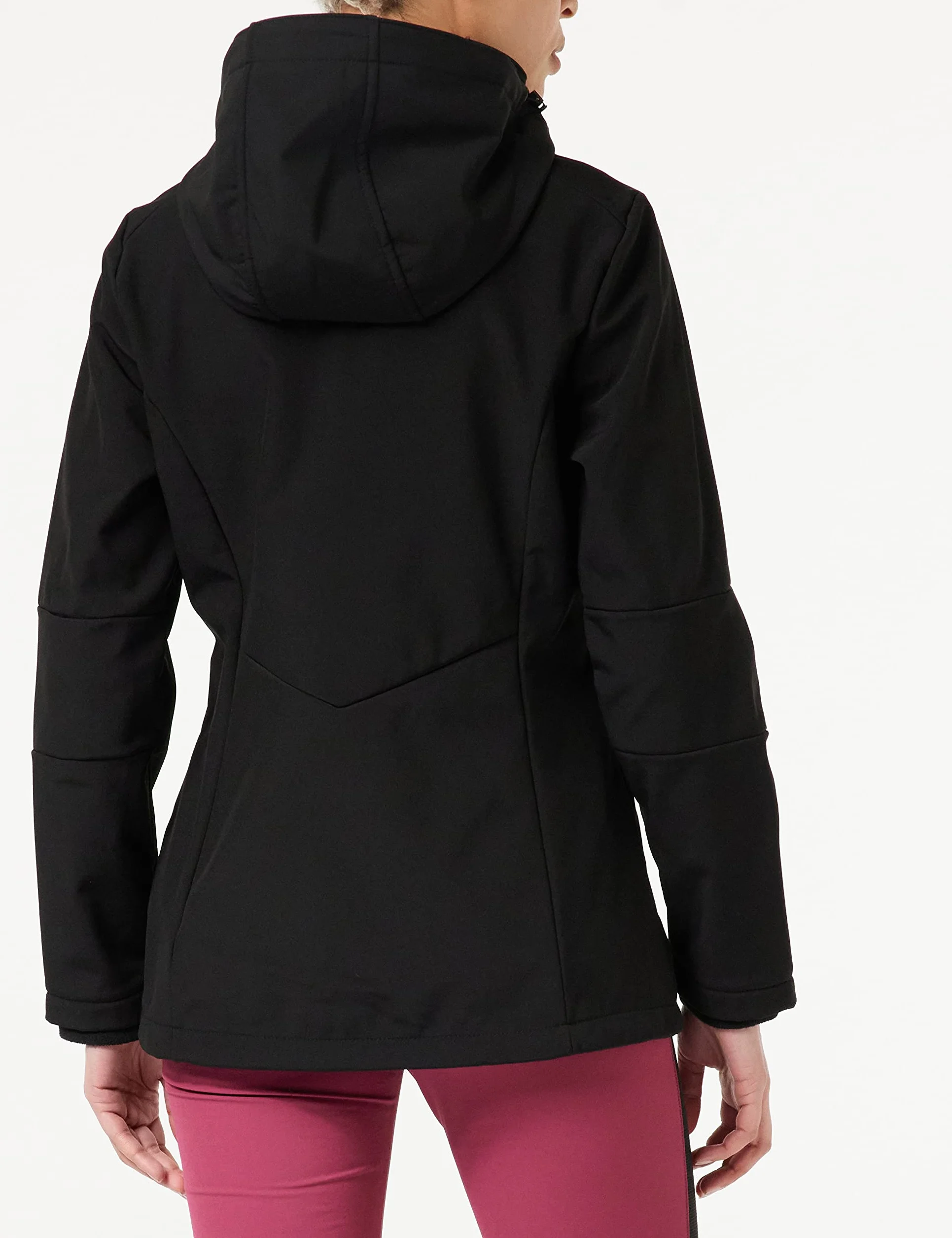 CMP Chaqueta Softshell de Mujer con Capucha Desmontable