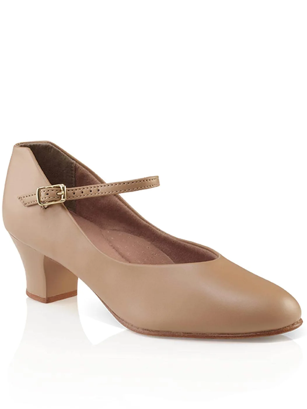Capezio - Zapatillas de danza para niña beige caramelo