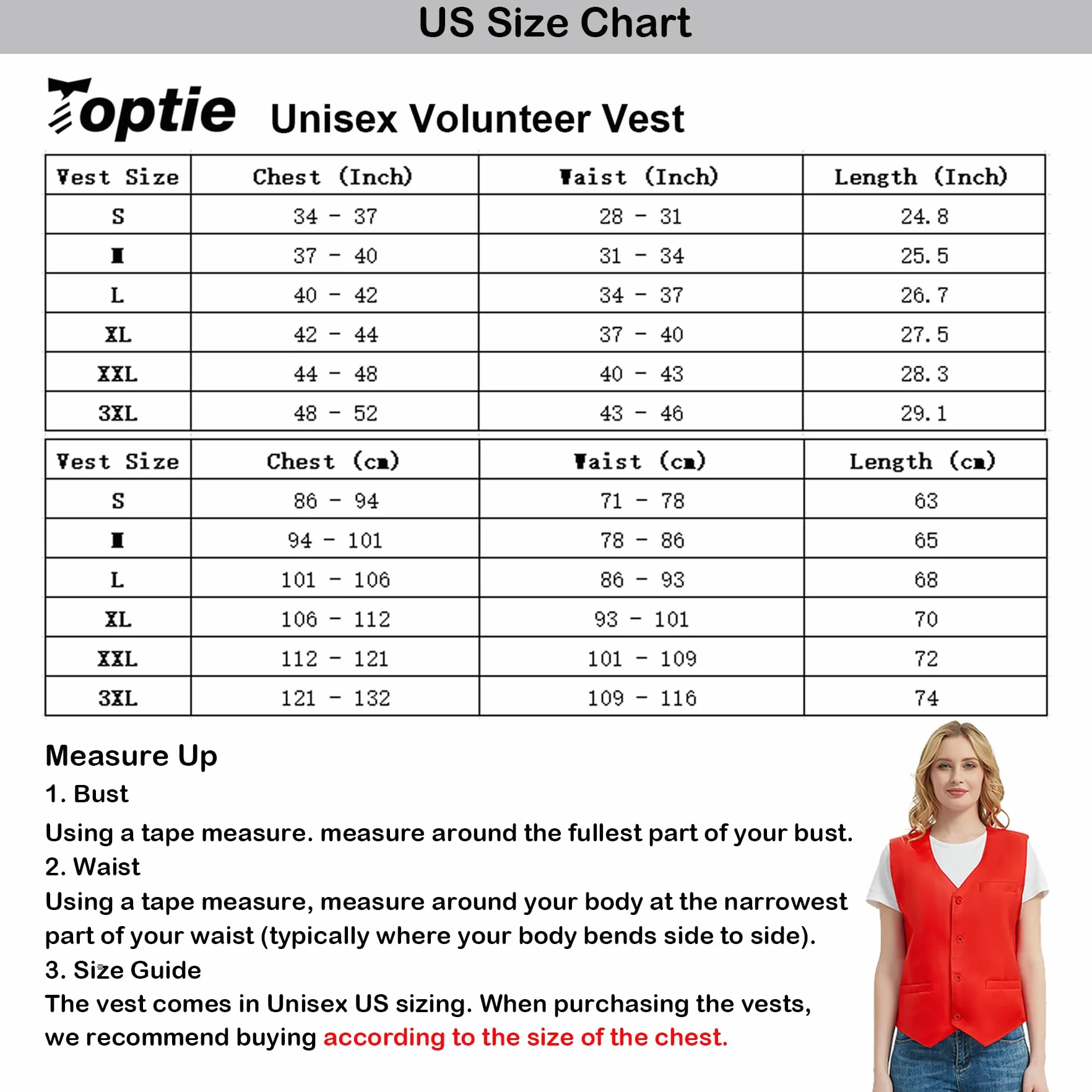 TopTie Chaleco de Vestir Unisex para Hombre y Mujer Negro