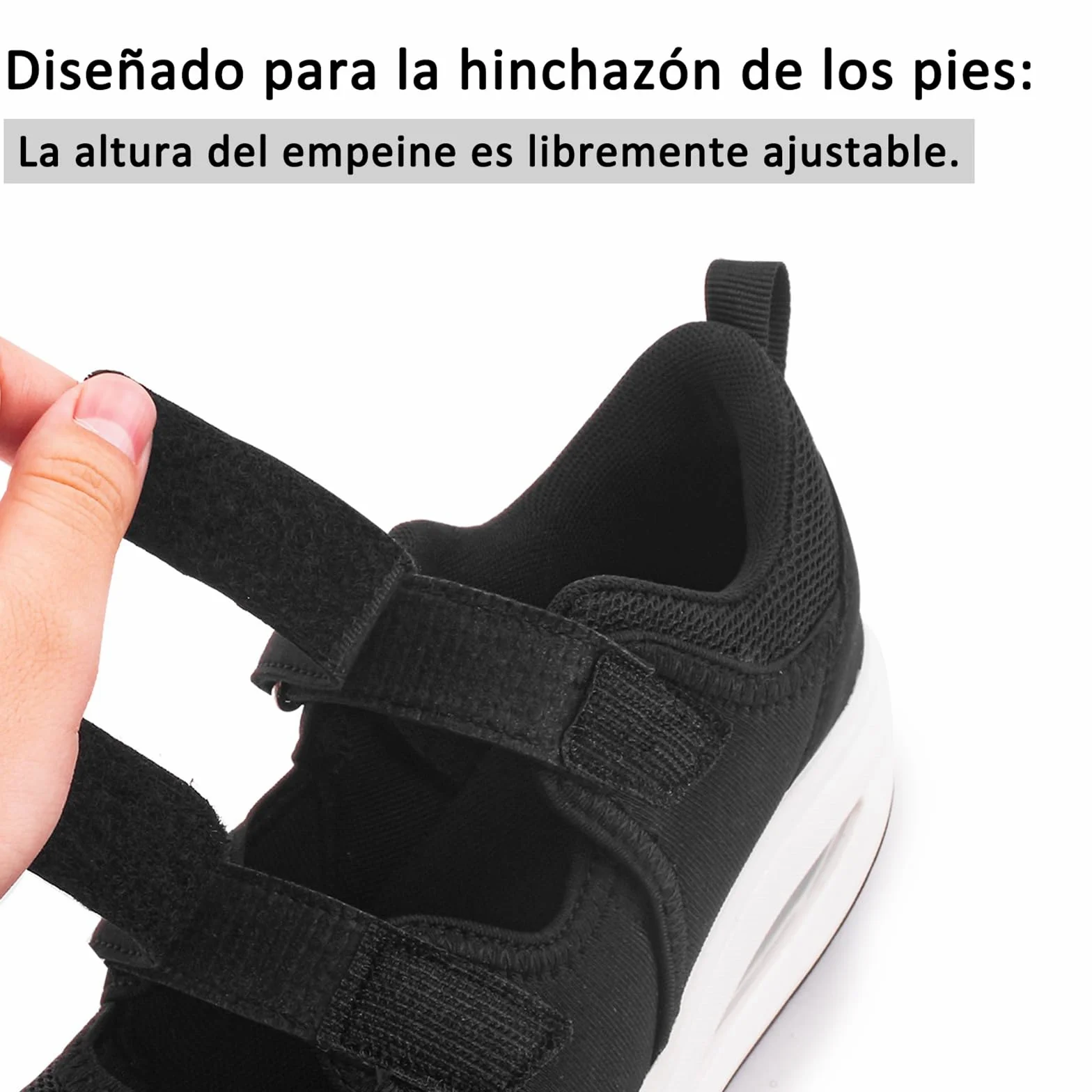 Git-up Transpirable Enfermera Zapatillas Mujer Antideslizante Ajustable Cómodo Correr Correr Casual Ortopédico Ligero Artritis Diabetes Fascitis Plantar Zapatos