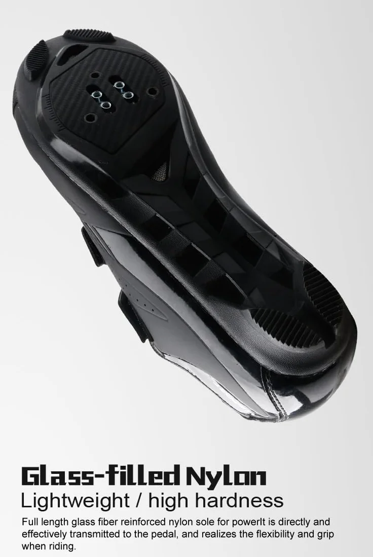 Zapatillas de Ciclismo para Hombre/Mujer Compatibles con SPD-SL/Look/Delta Zapatos para Bicicleta de Carretera Transpirables y Ligeros