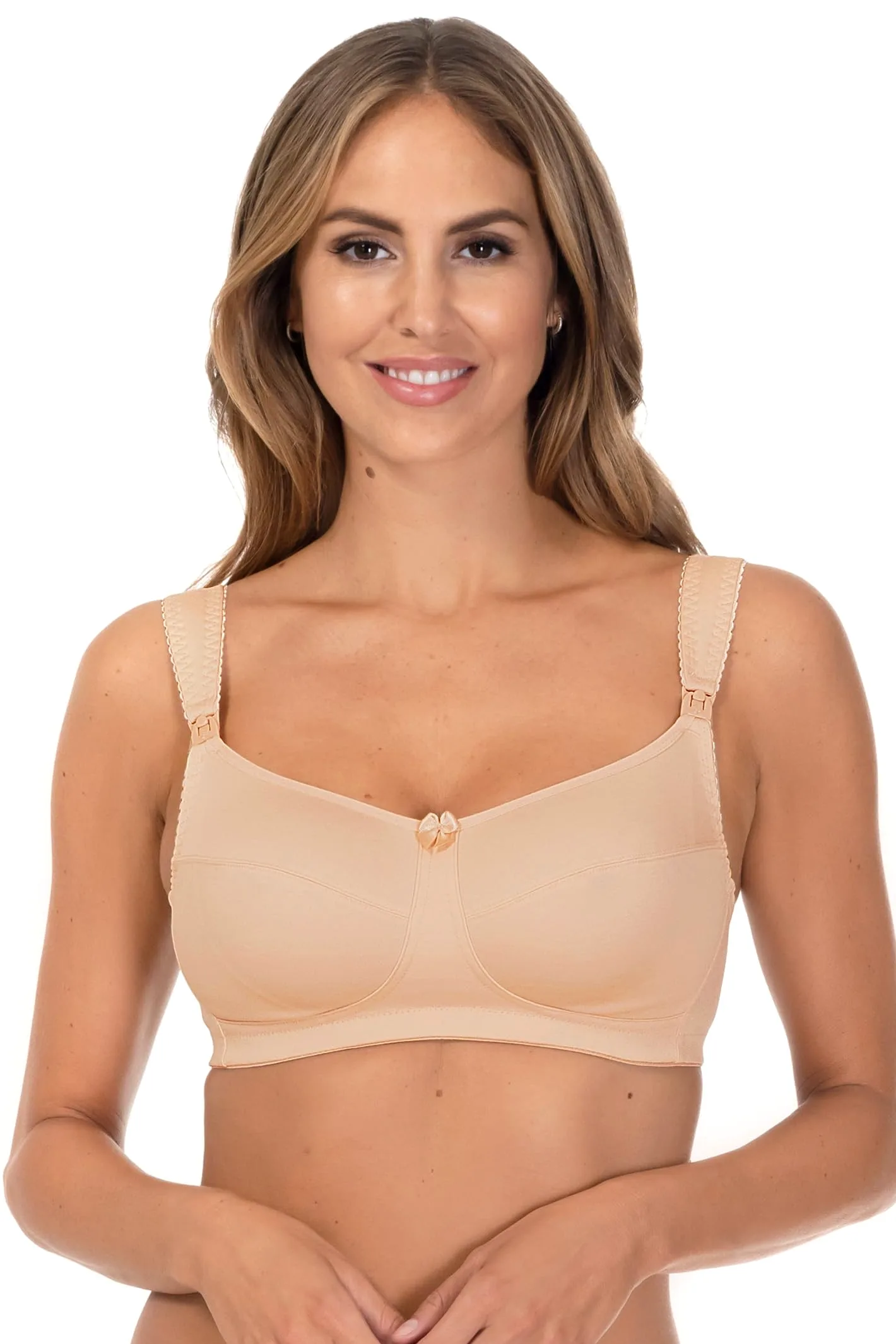 ROSME Sujetador de Mujer Lingerie de algodón sin Relleno para Lactancia, colección Mamacita