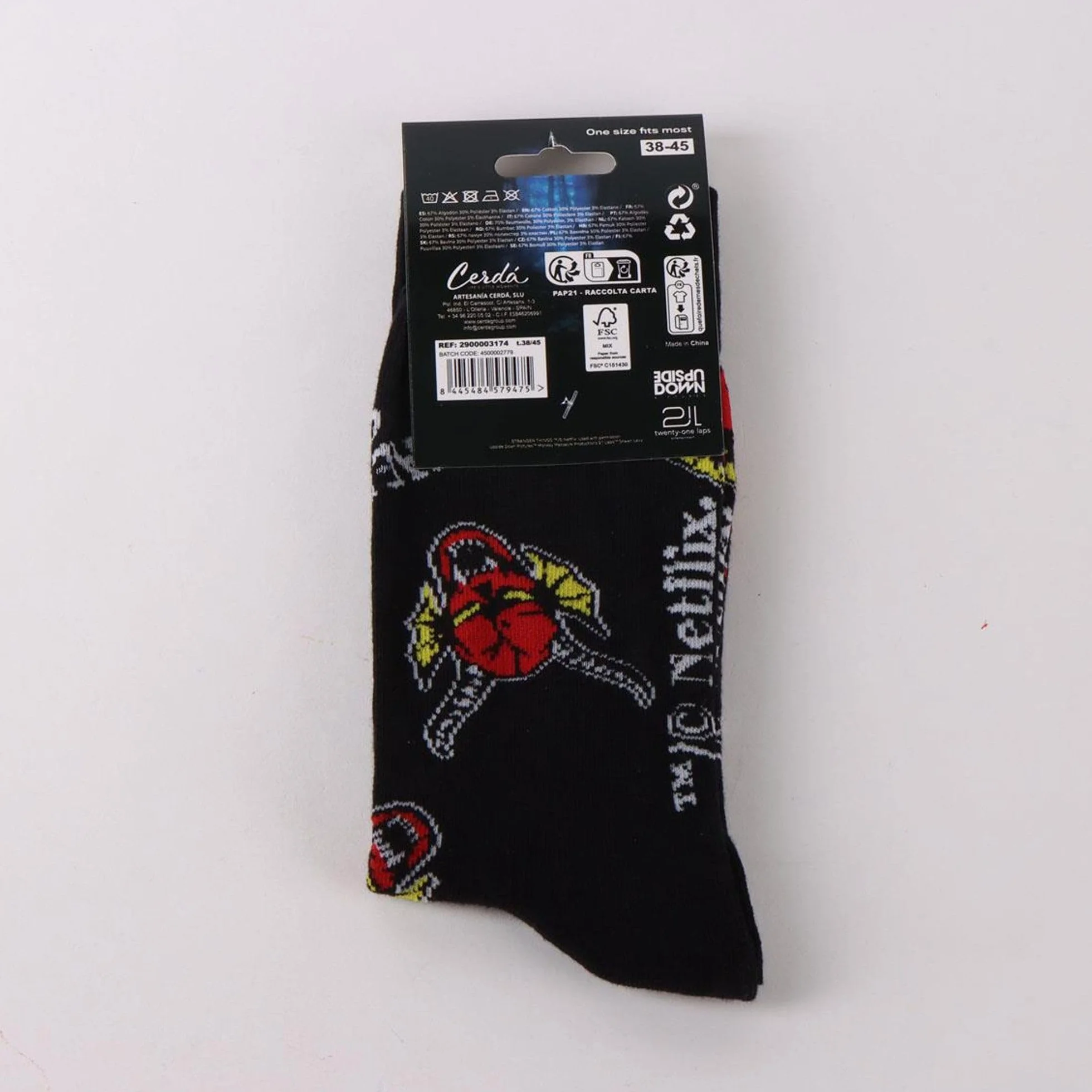 Cerdá Stranger Things 2900003174 Calcetines EU 36-42