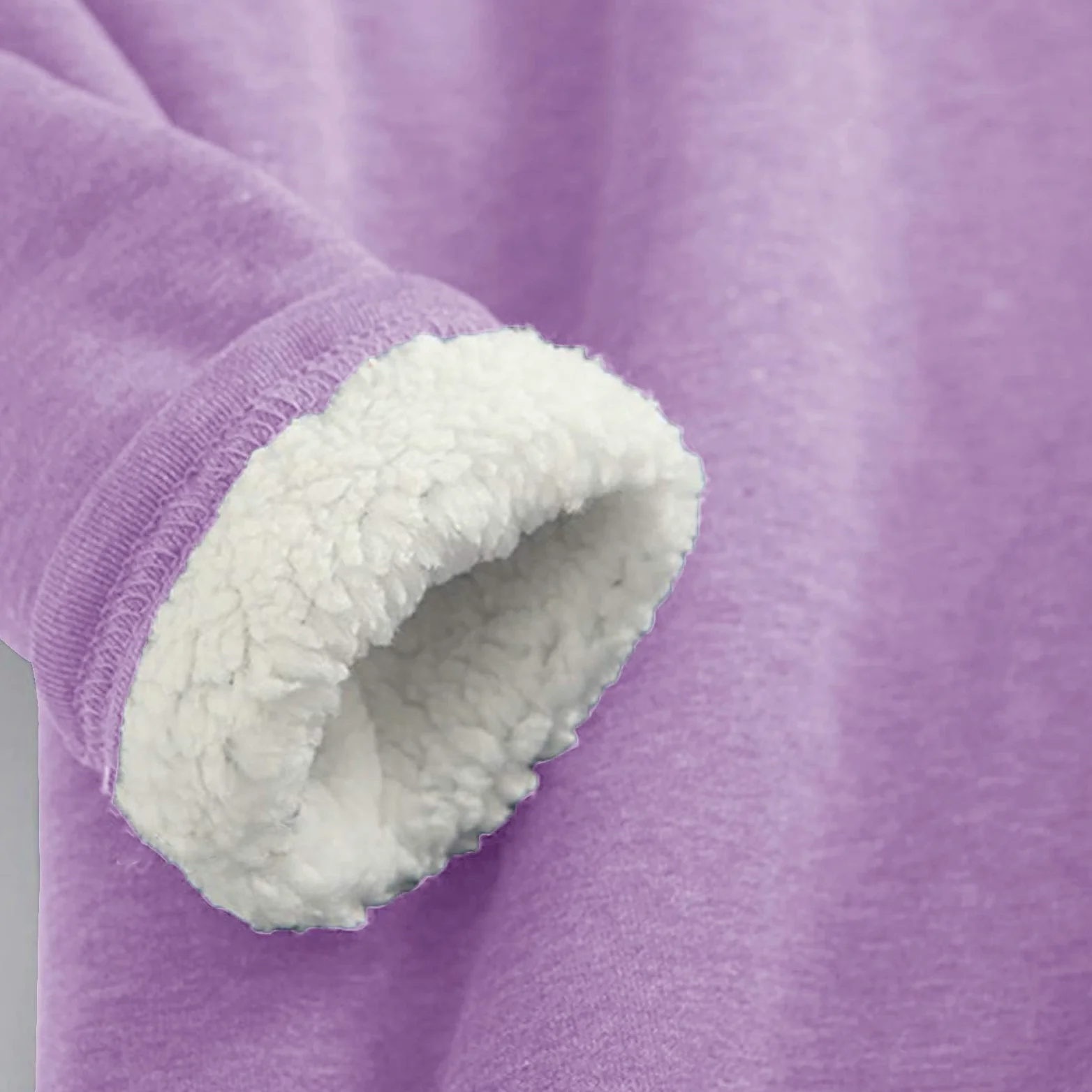 Conjunto de Pijama de Sudadera y Pantalones con Forro para Mujer para Calidez Invernal con Traje de Felpa Tops cómodos y Holgados Ropa de Estar por casa cálida de Invierno para Mujer