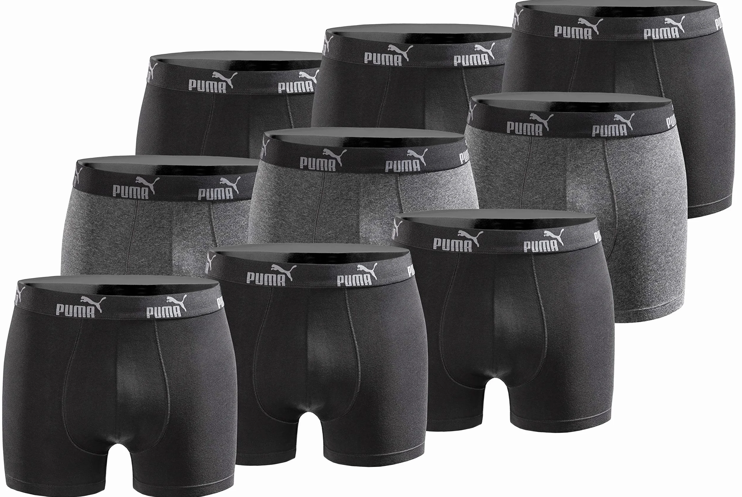 PUMA Calzoncillos tipo bóxer para hombre, edición limitada, 9 unidades
