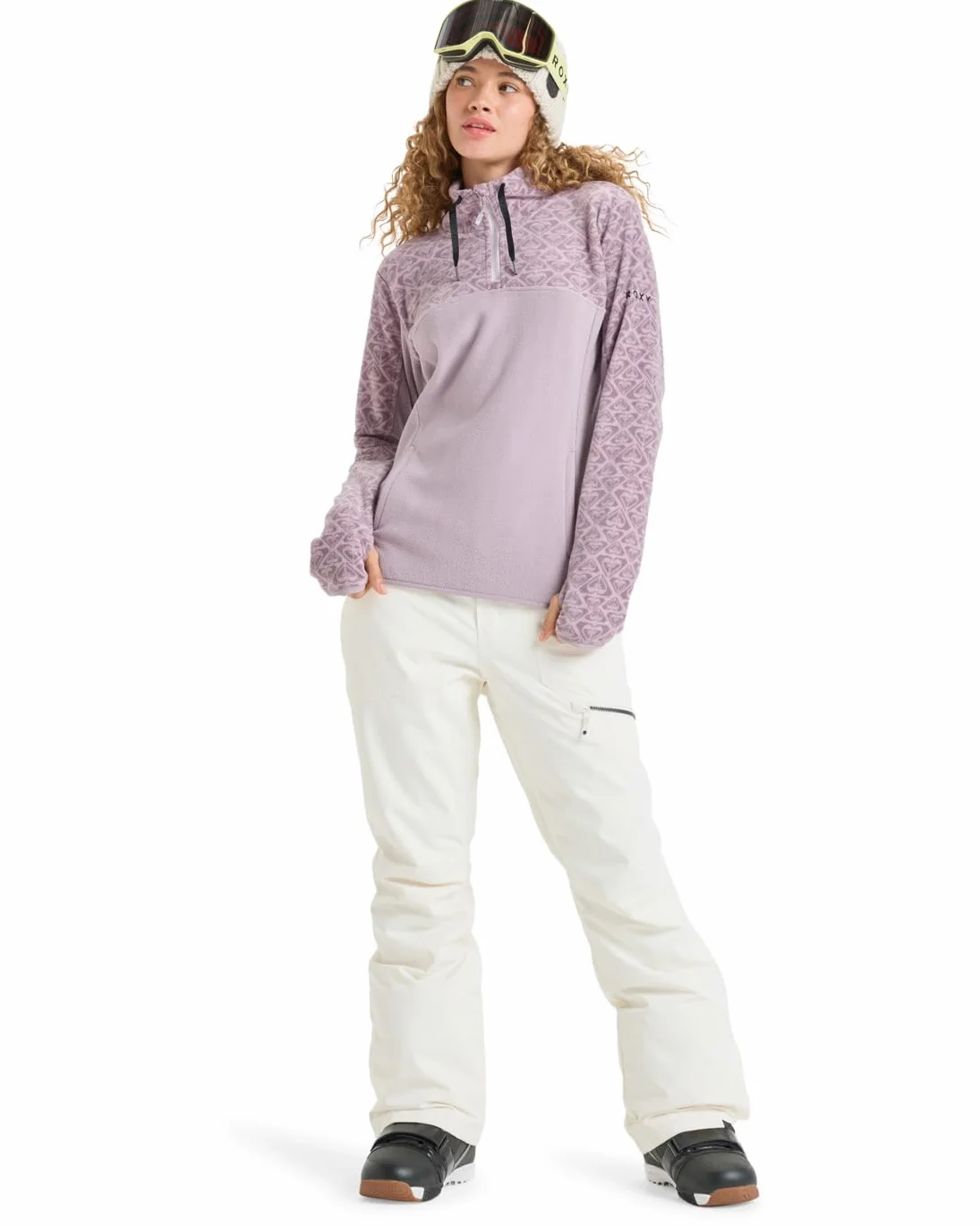 Roxy Sayna Polar Técnico con Media Cremallera Mujer