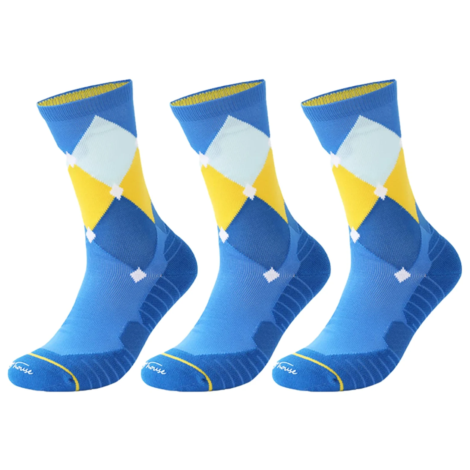 Calcetines Corriendo de los Hombres Marathon al Aire Libre Transpirable Calcetines Deportivos Corriendo atlético Casual Humedad Calcetines de absorción Calcetines Corriendo Calcetines