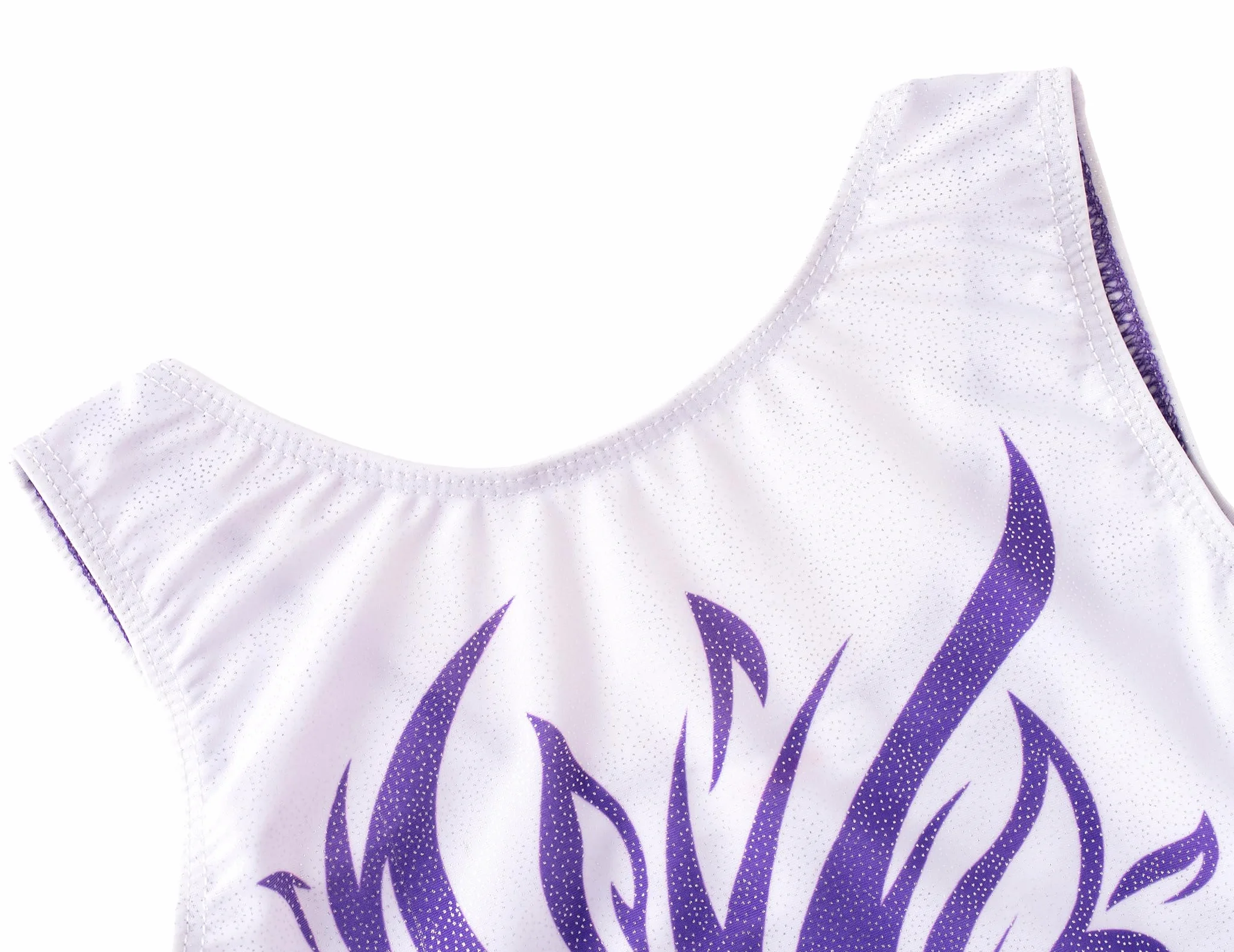Arshiner Maillot Gimnasia Ritmica Niña Conjunto Tres Piezas sin Mangas Verano Entrenamiento Body Pantalón Corto 3-10 Años