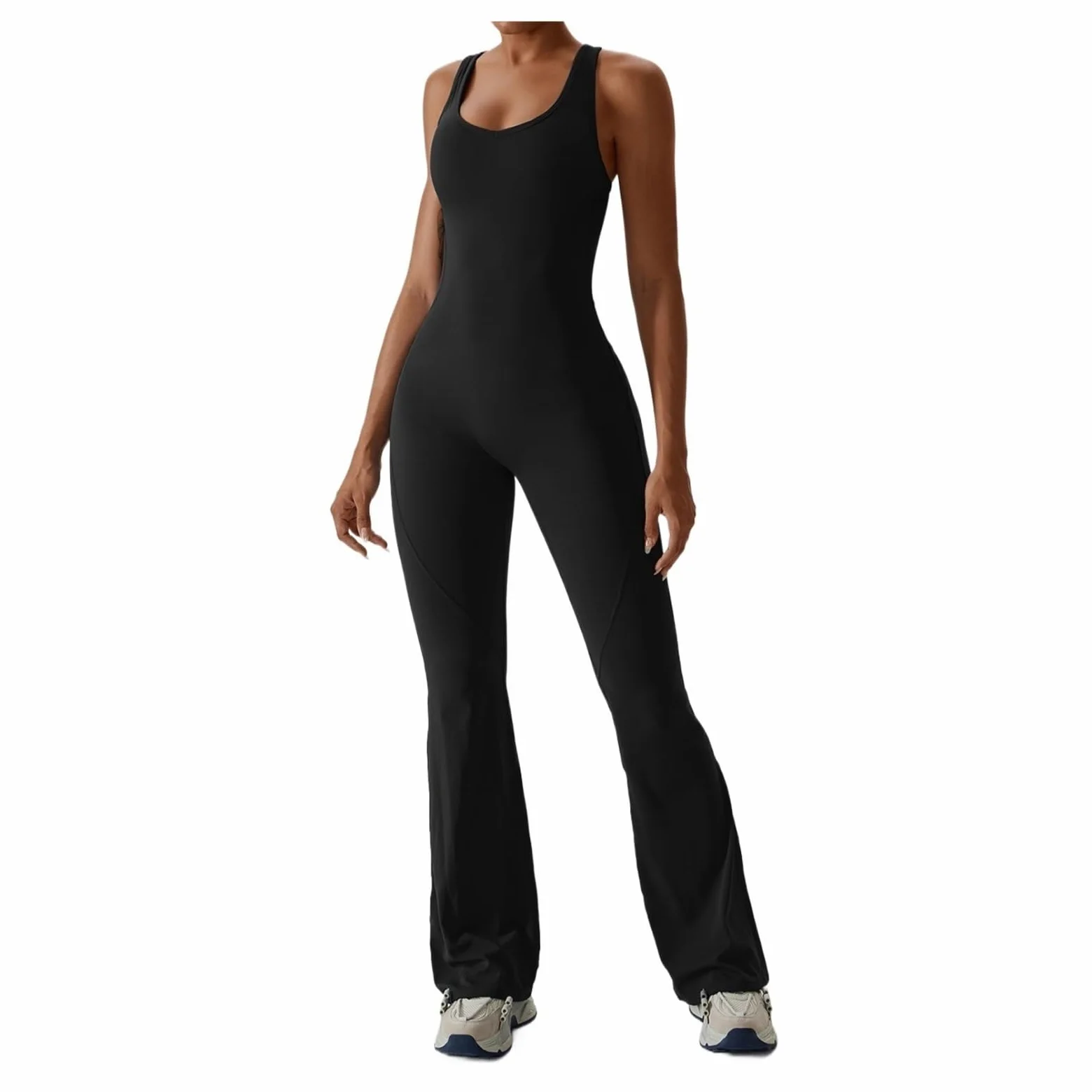 Mono de yoga sin espalda Mono De Yoga Sólido, Conjunto Fitness, Ropa Entrenamiento For Mujer, Deportiva, Levantamiento Glúteos Para Entrenamiento