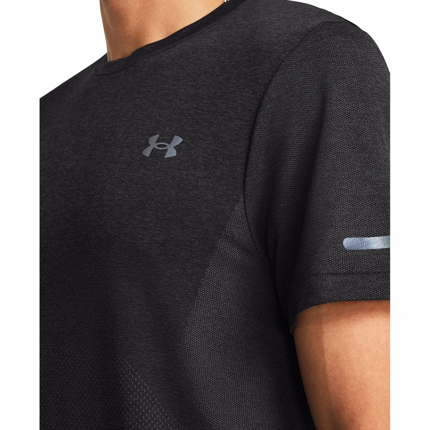 Under Armour Seamless Stride Camiseta de Running Hombres Black