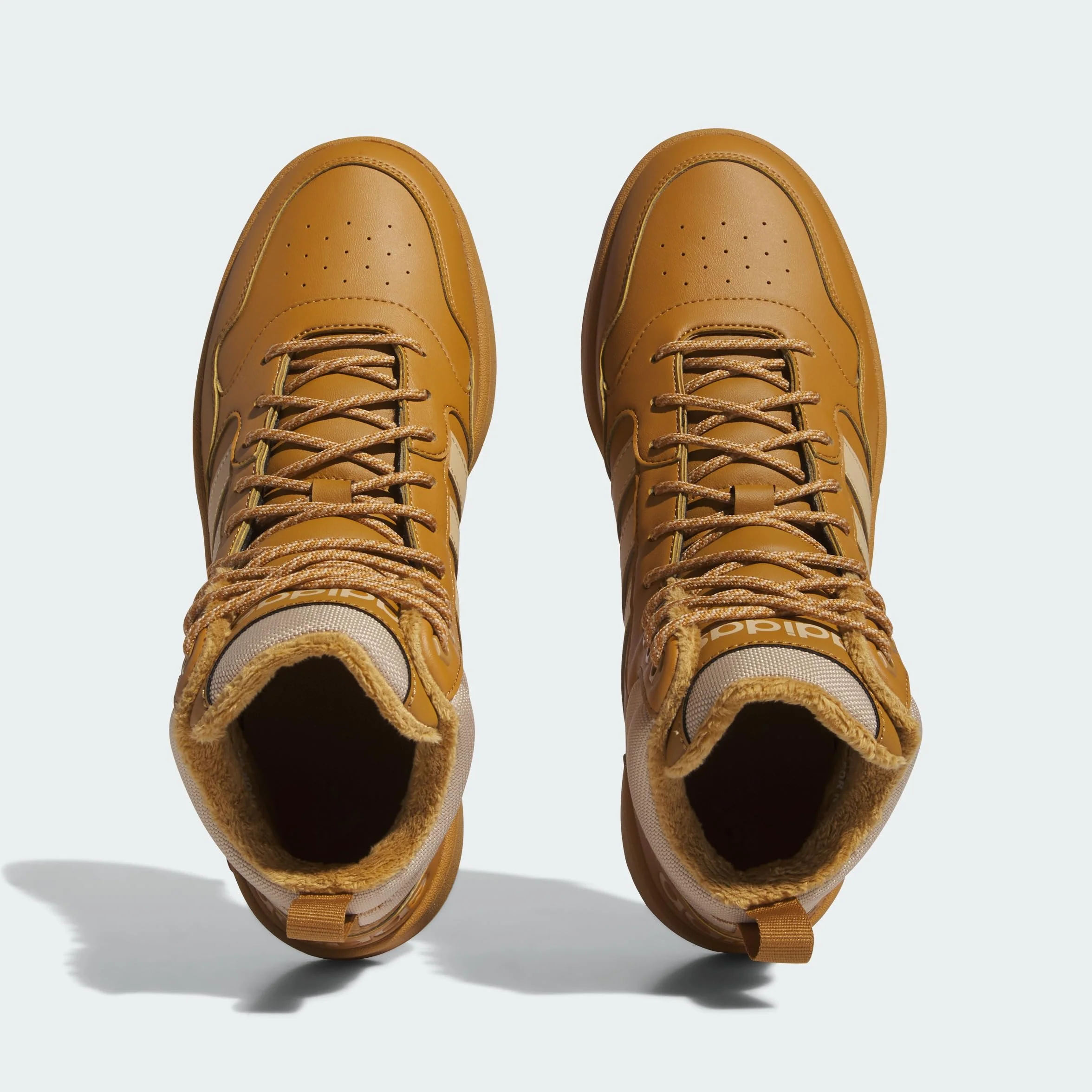 Adidas Men's Hoops 3.0 Mid Basketball Shoes Winterized Fur Lining