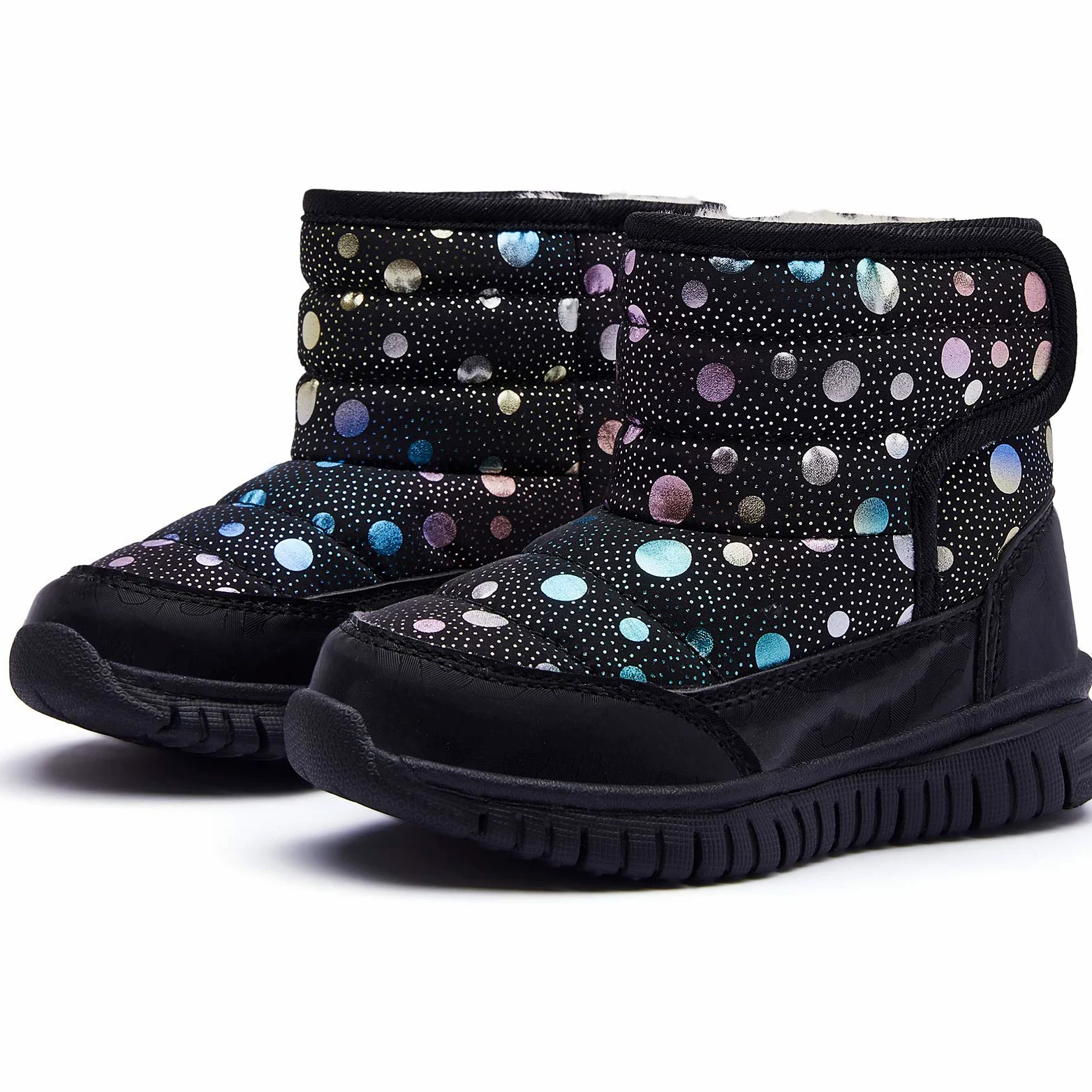 HOBIBEAR Botas de nieve para niños y niñas, impermeables, antideslizantes, zapatos de invierno para exteriores (bebés/niños pequeños/niños grandes)