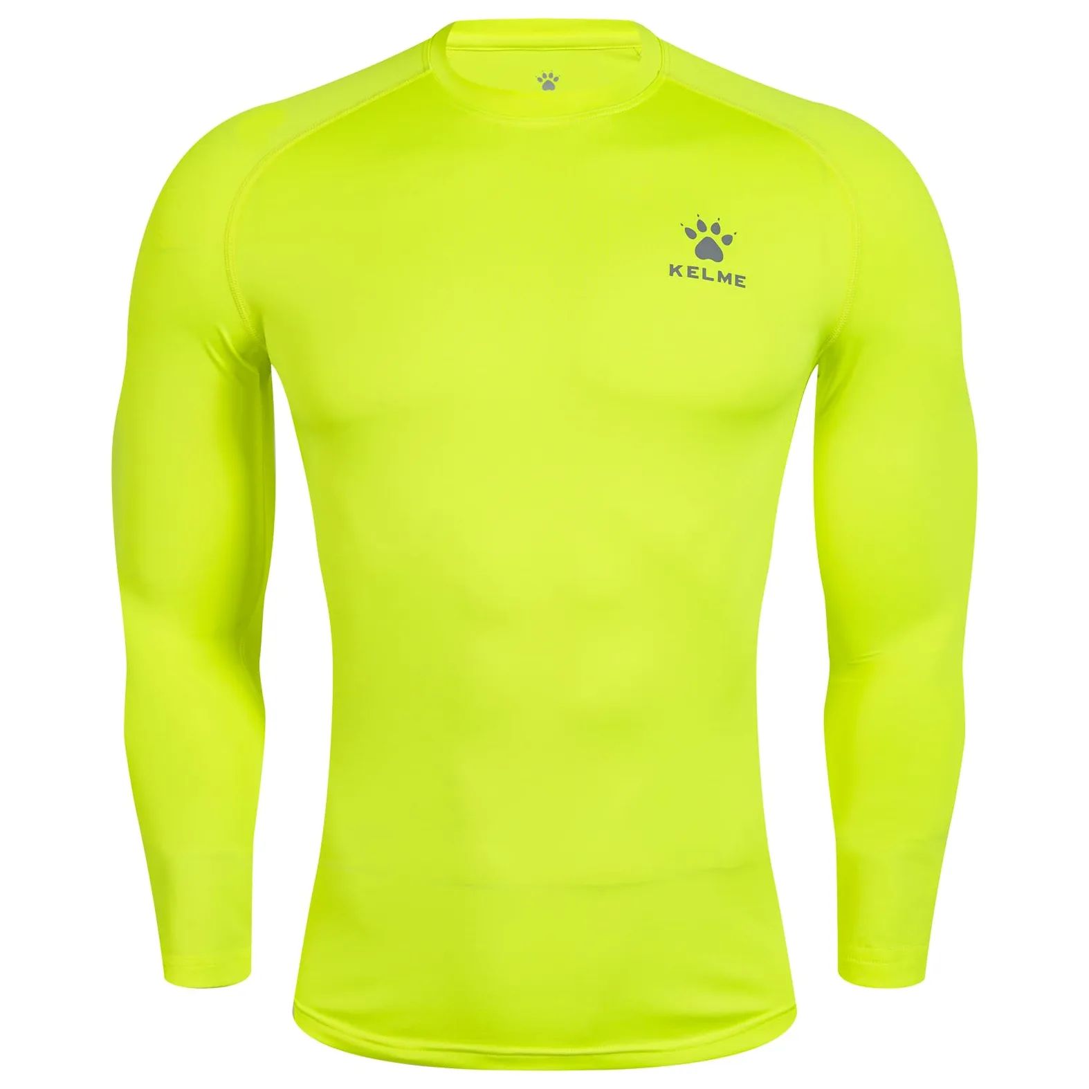 KELME Camiseta de compresión para hombre, manga larga, atlética, para entrenamiento, correr, deportes