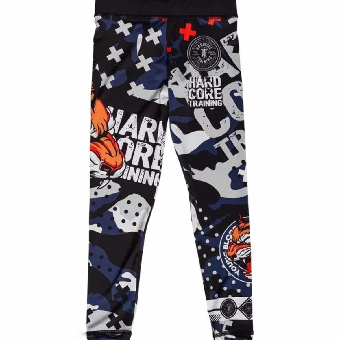 Tiger Fury Compression Pants Kids Leggings BJJ MMA Workout