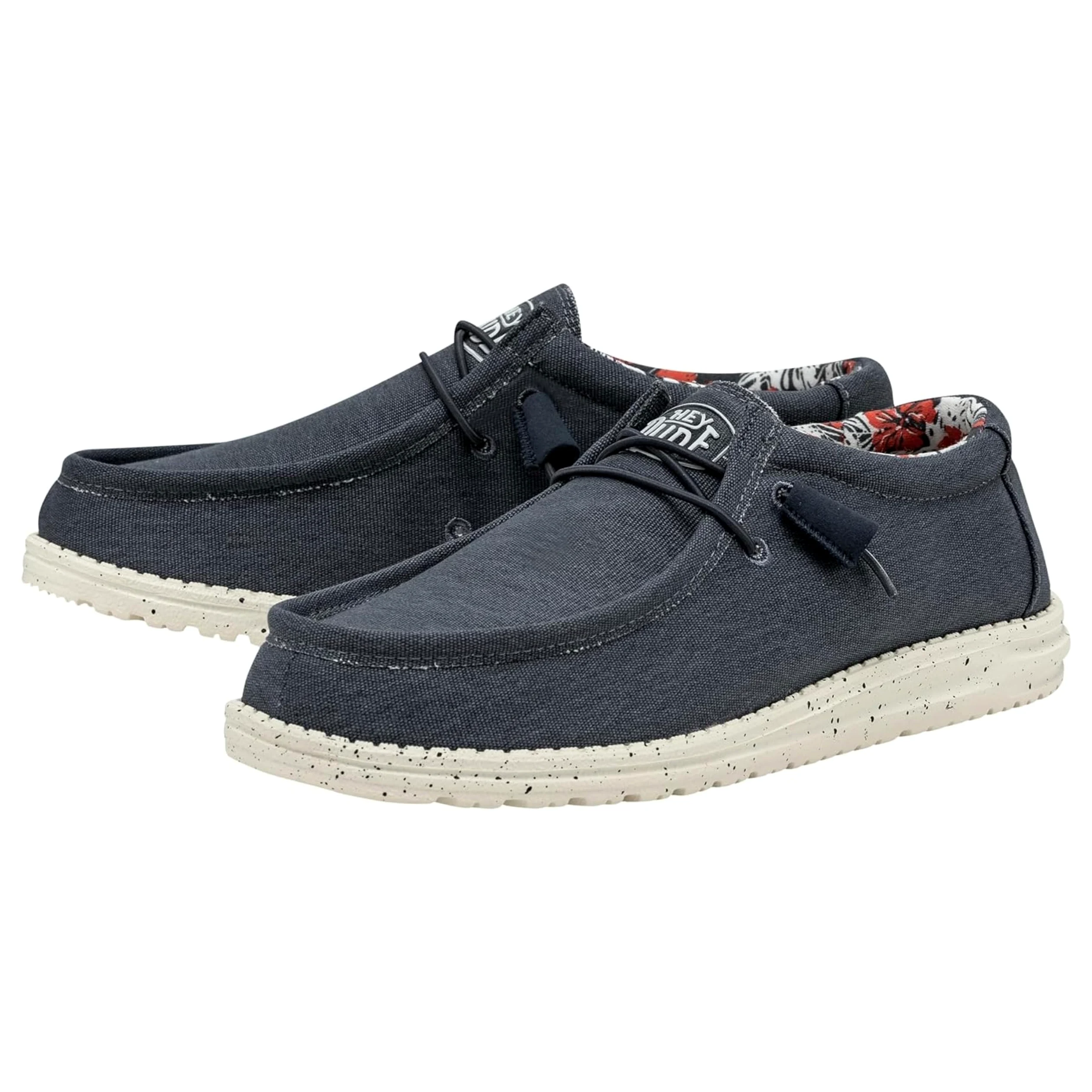 Hey Dude Wally Stretch Canvas - Zapatos Estilo Mocasín para Hombre