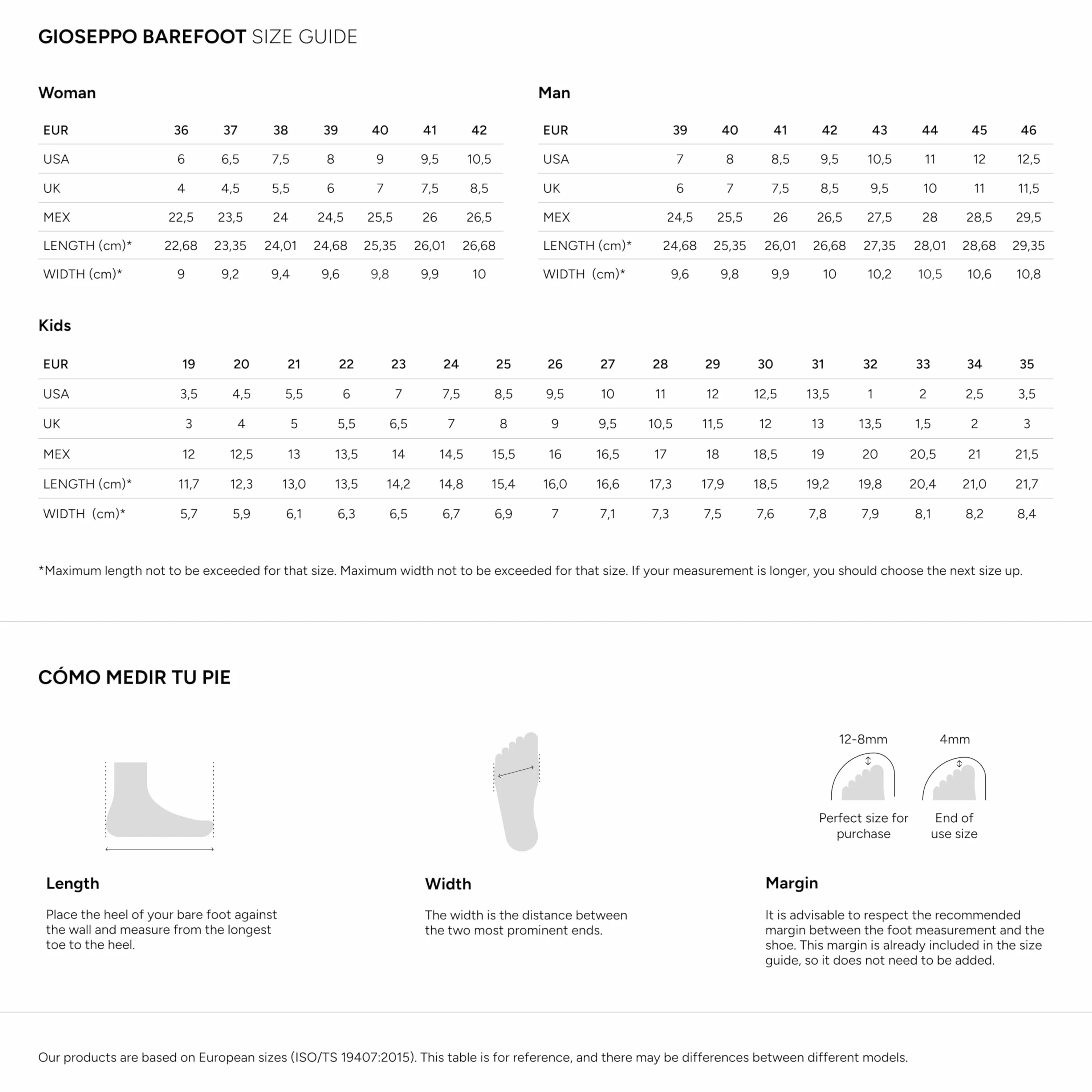 GIOSEPPO Barefoot - Botines Brillo OURE
