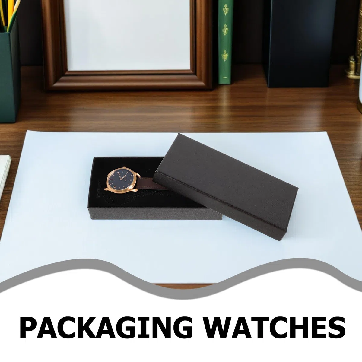 Holibanna 10piezas Cajas de Obsequio para Relojes Pack Cajas Rectangulares para Empacar Relojes Soporte para Guardar Collares Pulseras y Joyas para Regalos de Cumpleaños o Bodas