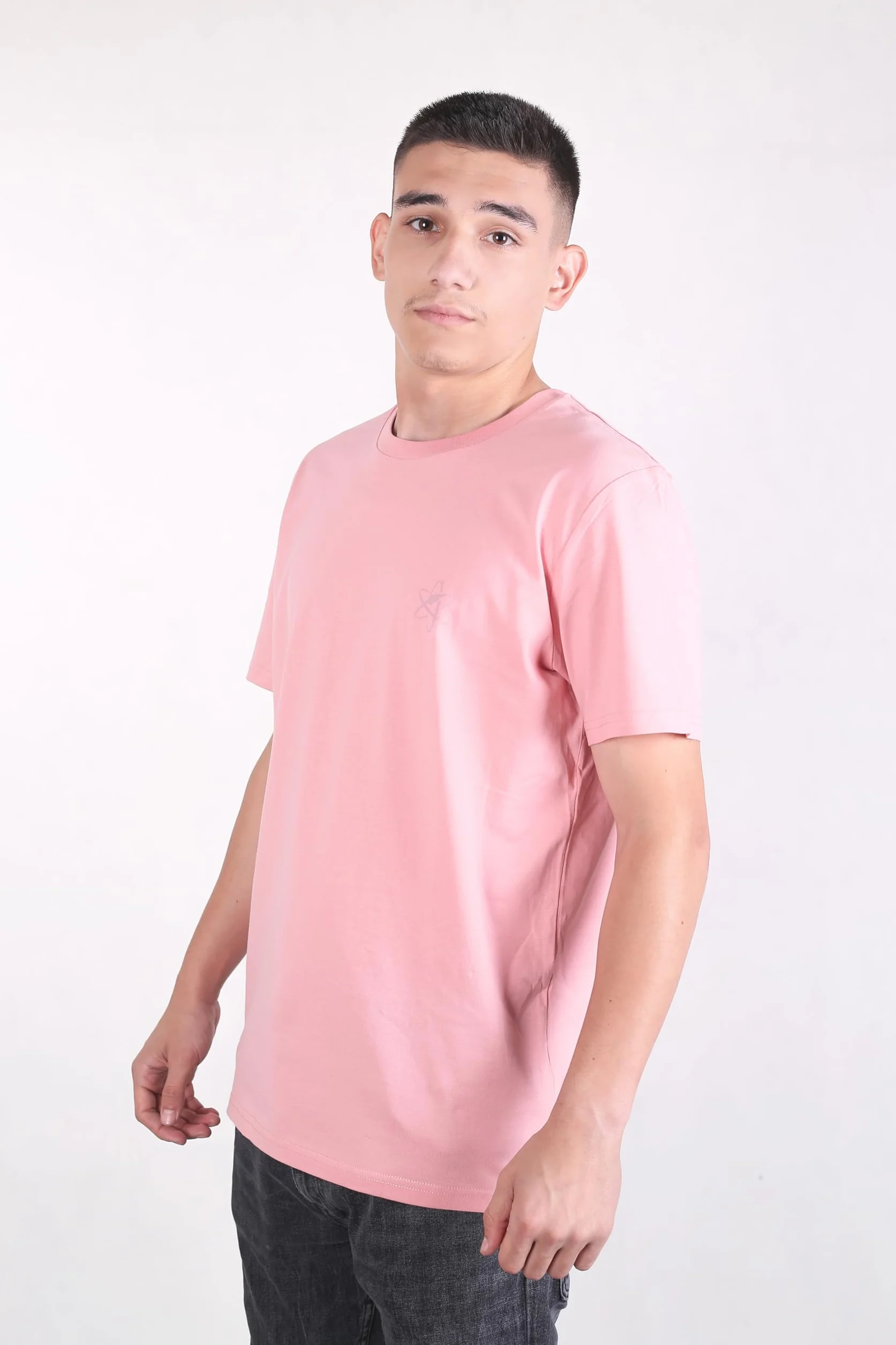 Organic Cotton Camiseta con Estampado Icon, melocotón, XXL