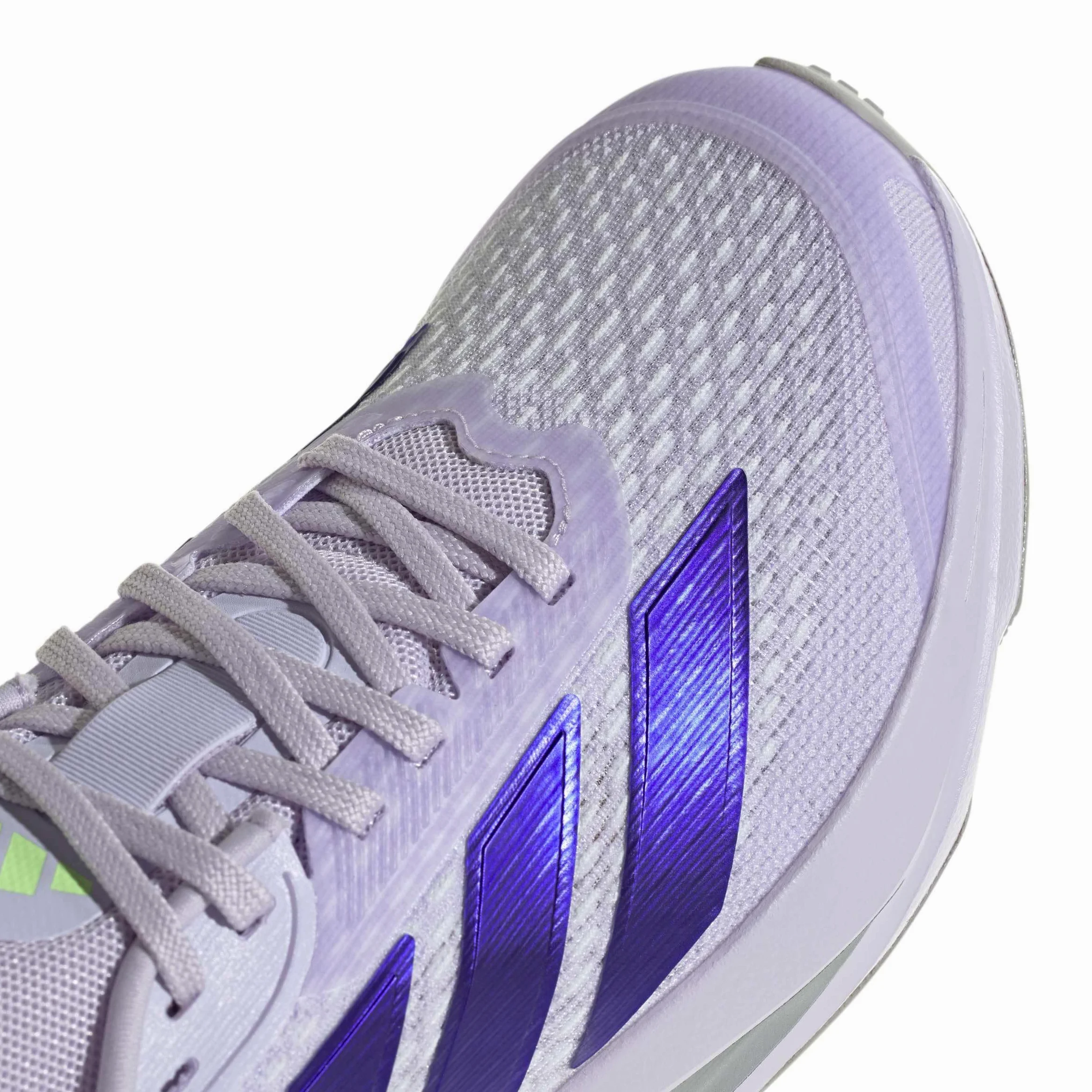 adidas Mujer Duramo SL 2 Running Shoes, Purple Tint/Solar Purple/Green Spark, 40 EU