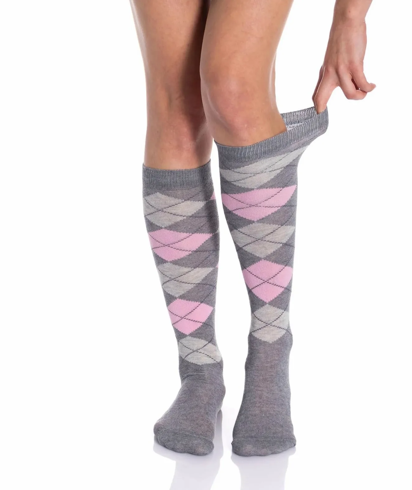 Knee High Socks For Women 6 Pairs Colorful Over The Calf Para Niñas y Mujeres