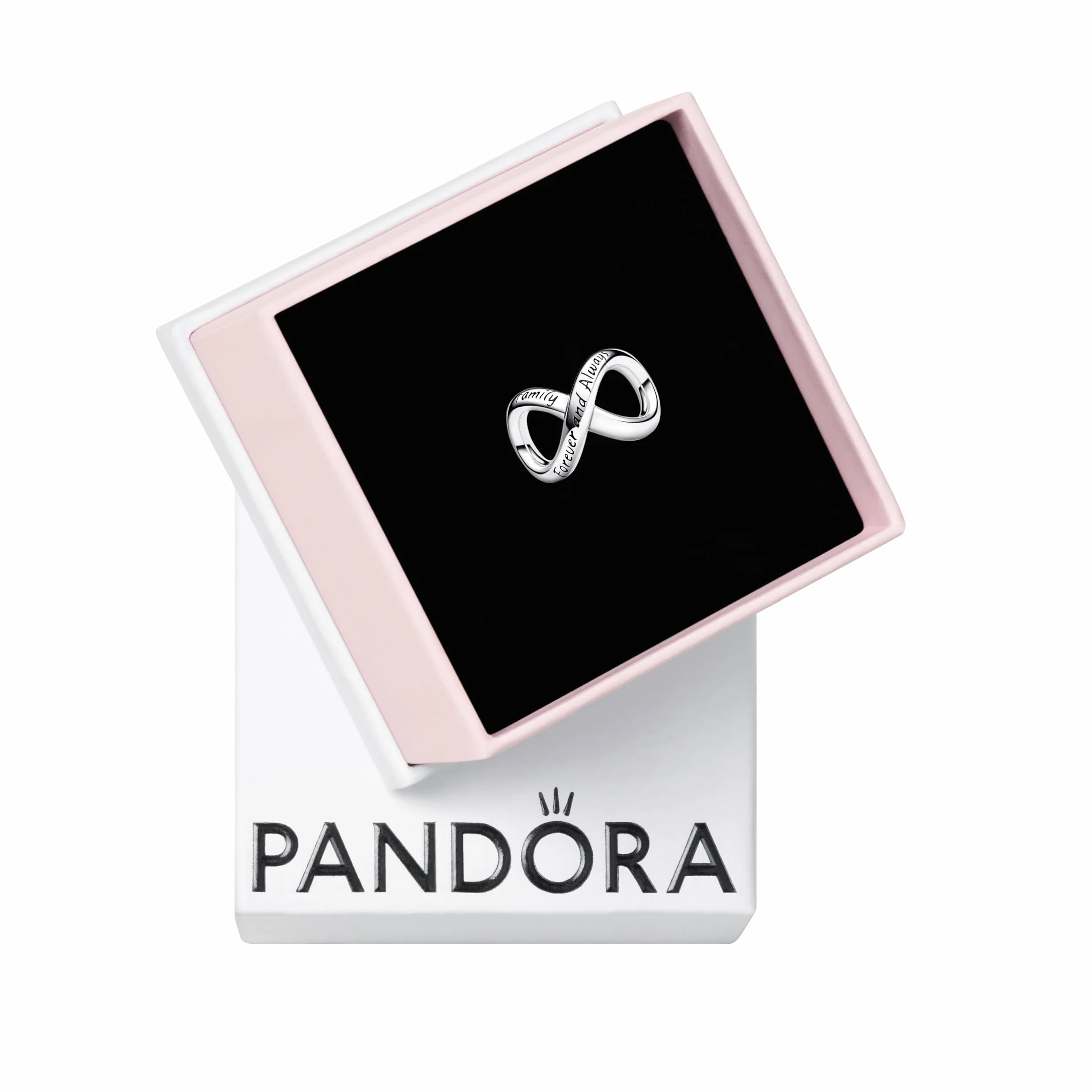 Pandora Moments Colgante de plata de ley con circonita cúbica transparente