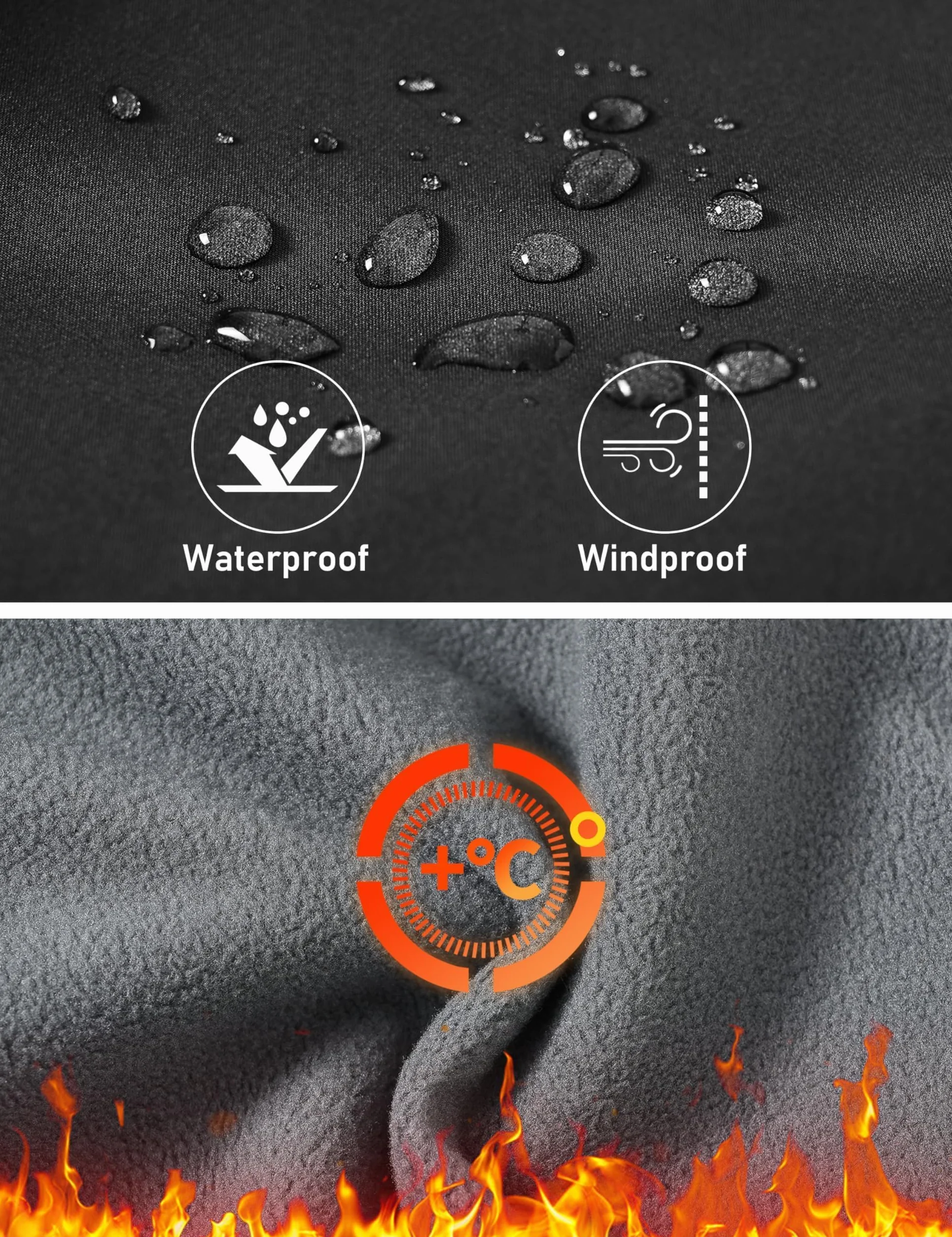 MoFiz Pantalones Ski Niño Pantalon Trekking Niña Térmicos Pantalón Senderismo Invierno Impermeables Transpirable Pantalón