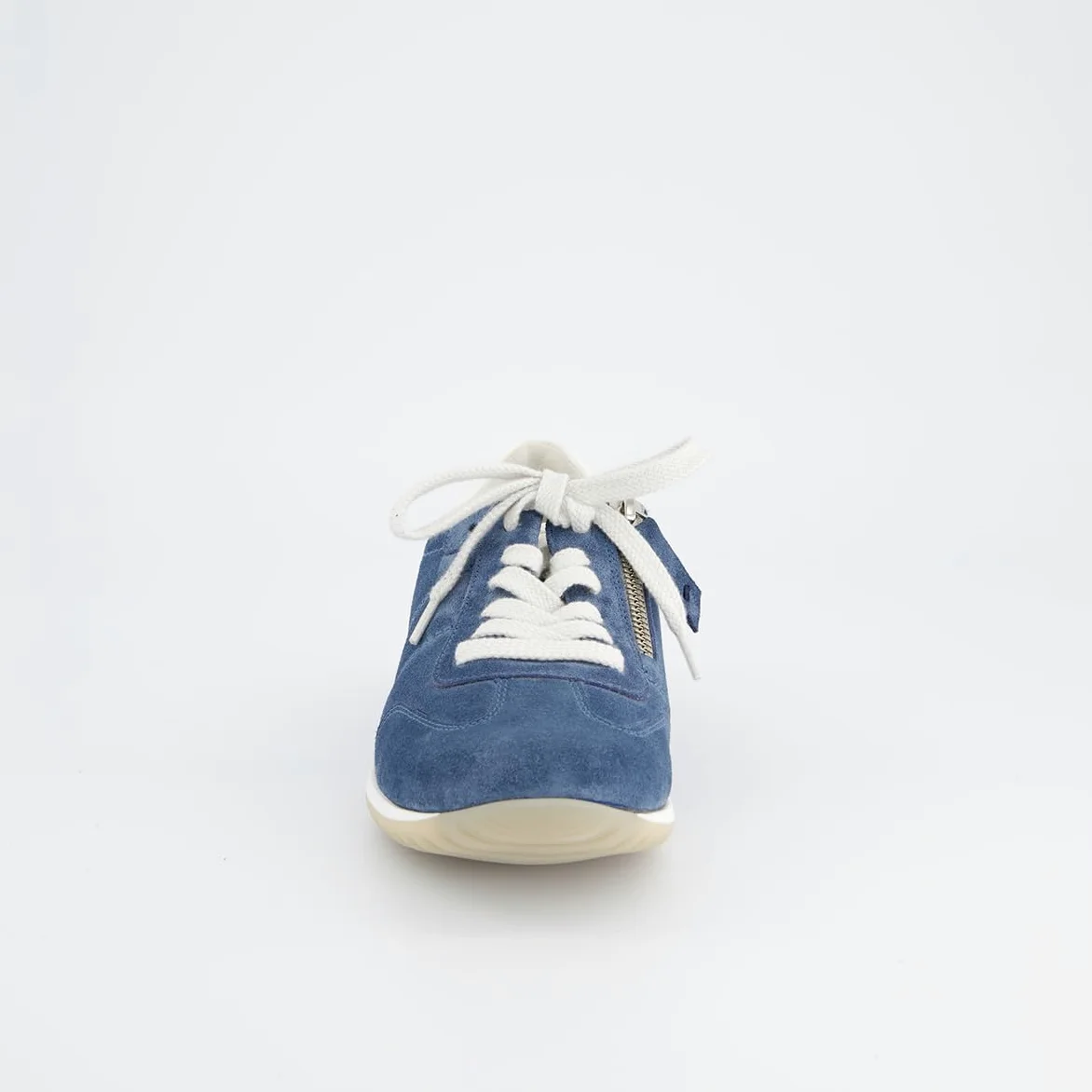 Paul Green Zapatilla 5300-047 de piel rugosa, azul, mujer