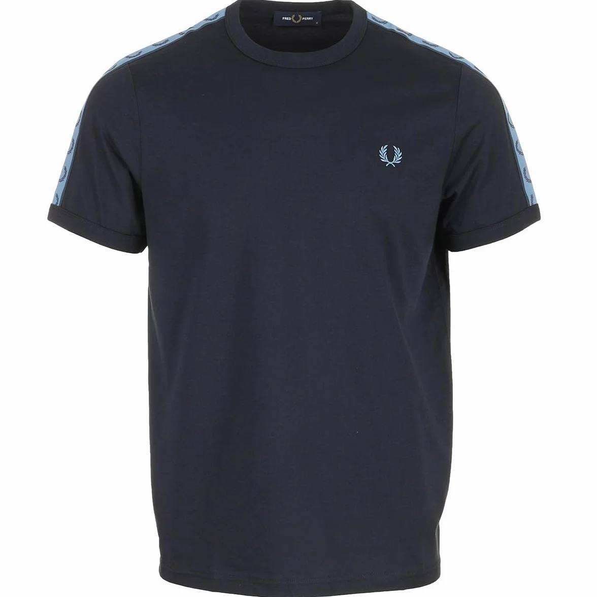 Fred Perry M4613 Camiseta Banda Hombre Azul Marino XL