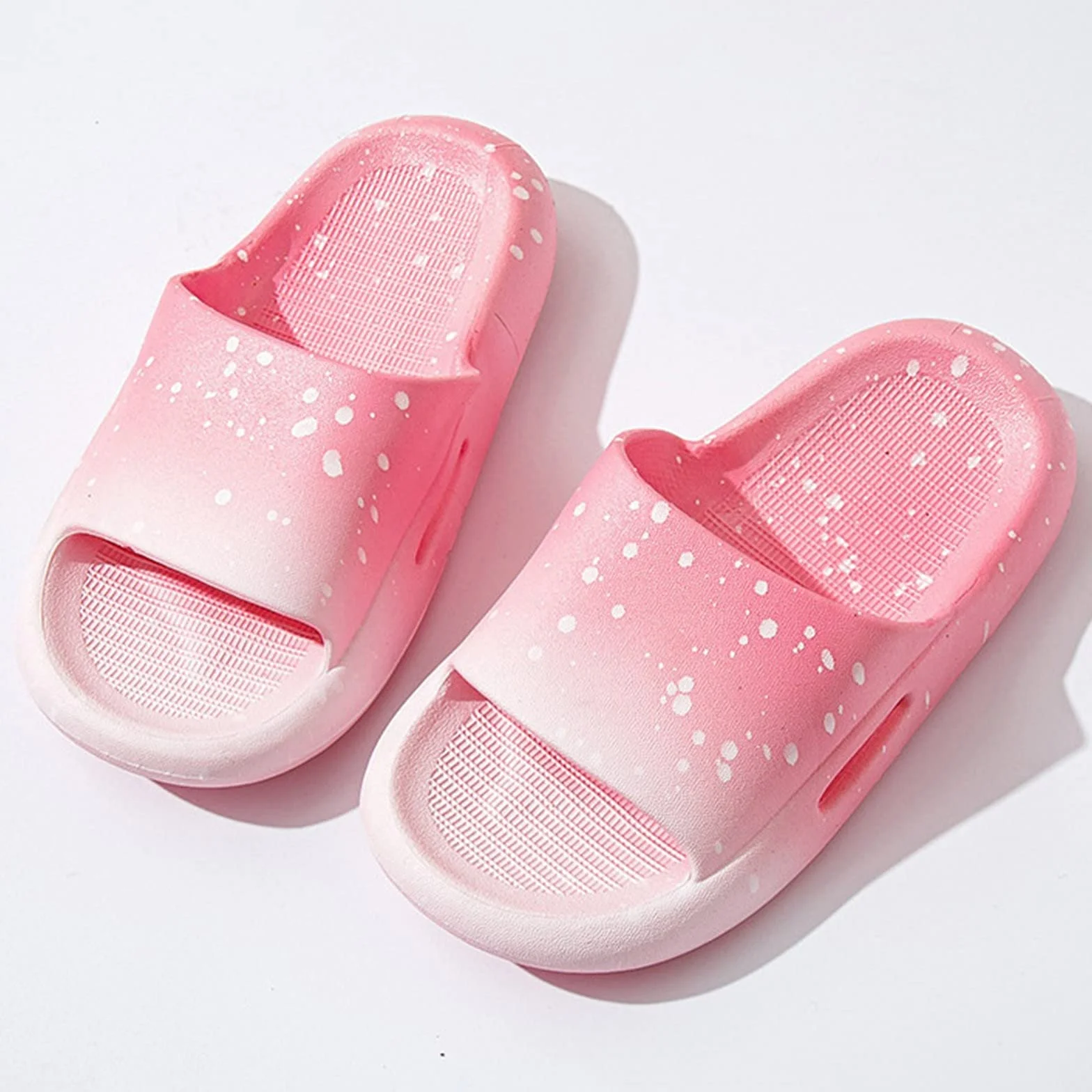 Chanclas de baño para niño, unisex, zapatillas de baño, pantuflas de baño, pantuflas de verano, ducha, zapatillas de baño para niños y niñas, sandalias de playa, suaves, antideslizantes, para niña