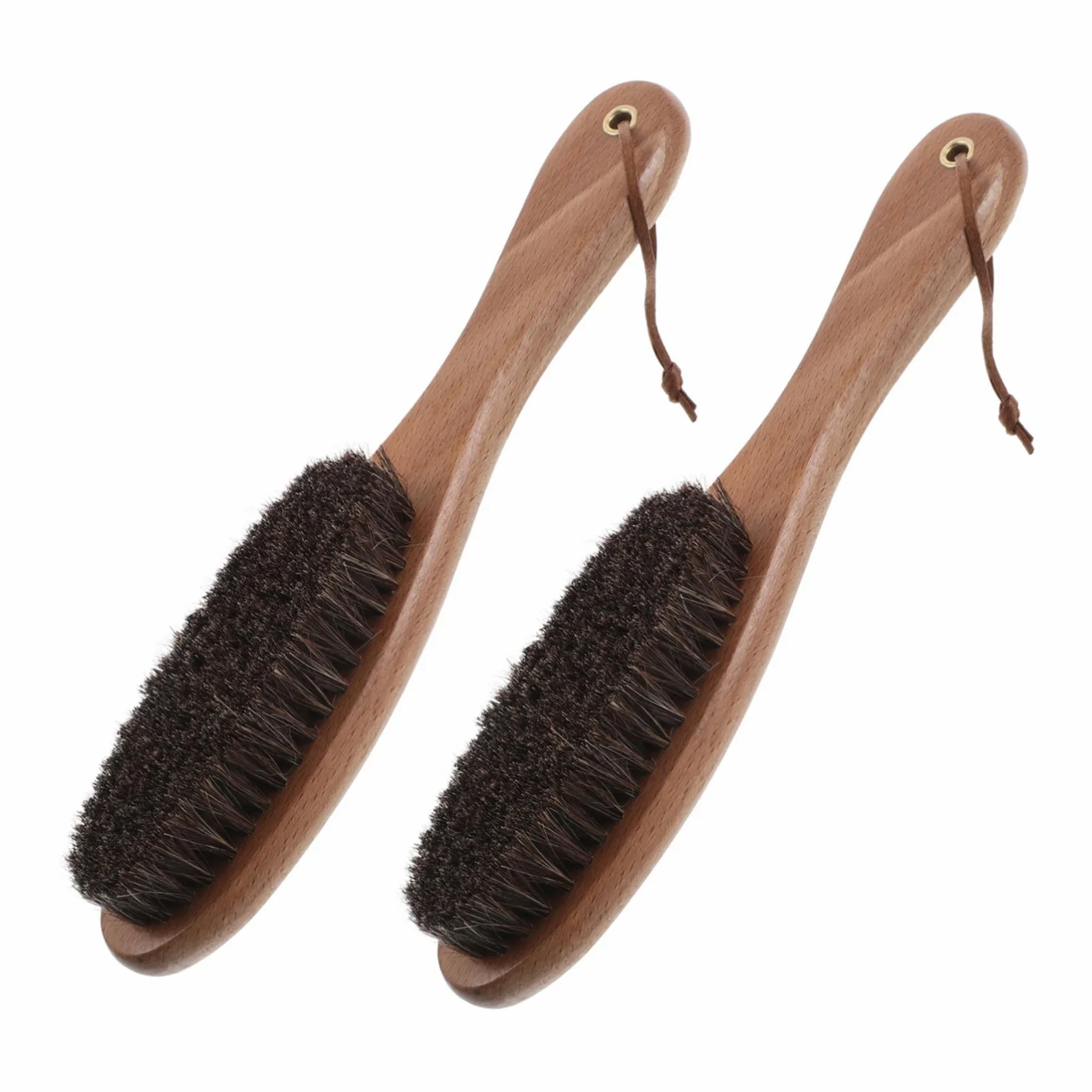 Cepillo para Limpiar Zapatillas de Madera 2 Piezas, Beige, Pulido | Limpia Suelas y Calzado, Uso Doméstico Diario, Mango Cómodo, Evita Daños, Formato Doble