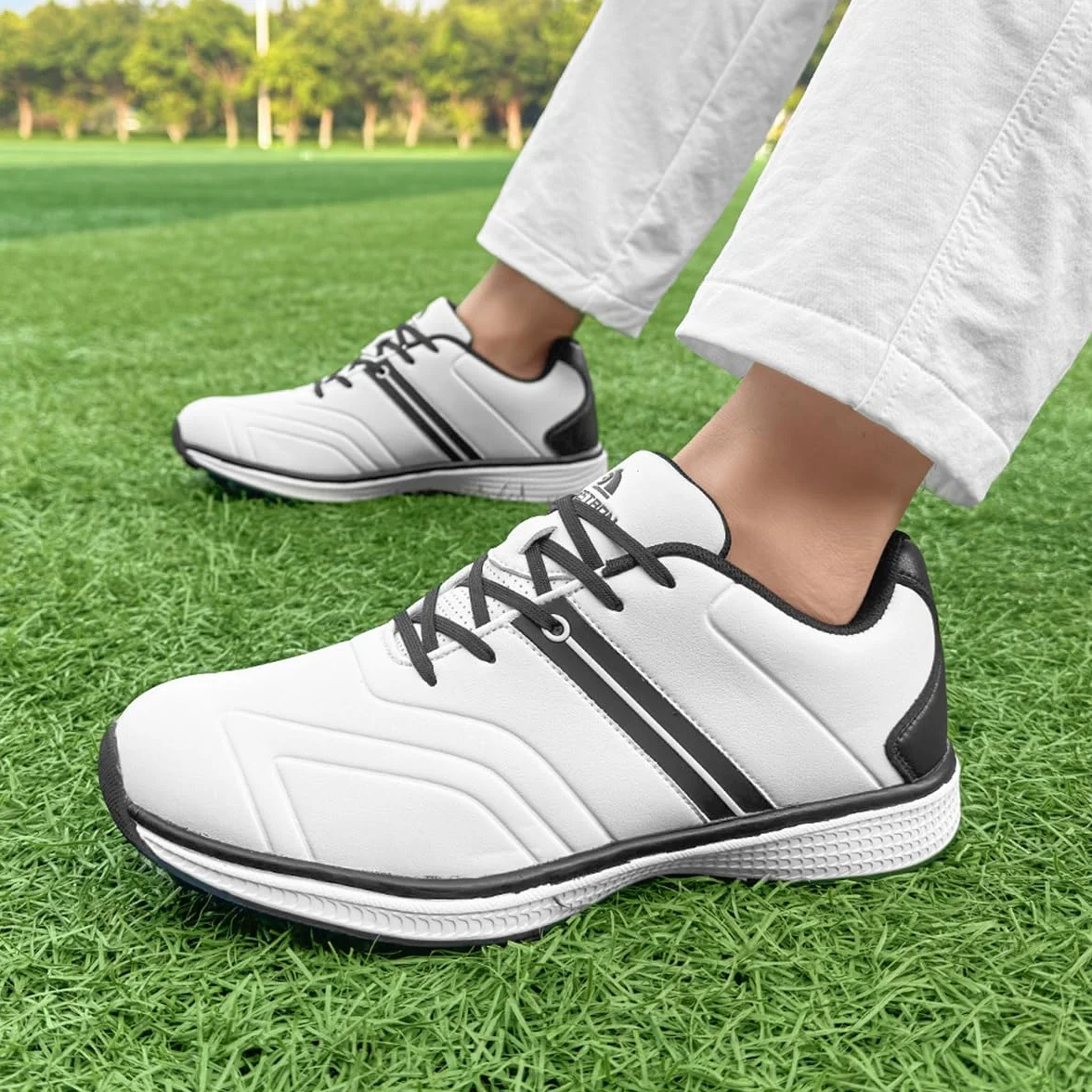 Zapatos De Golf para Mujer, Calzado Ligero Impermeable para Caminar, Zapatillas Deportivas De Moda Atlética Antideslizantes
